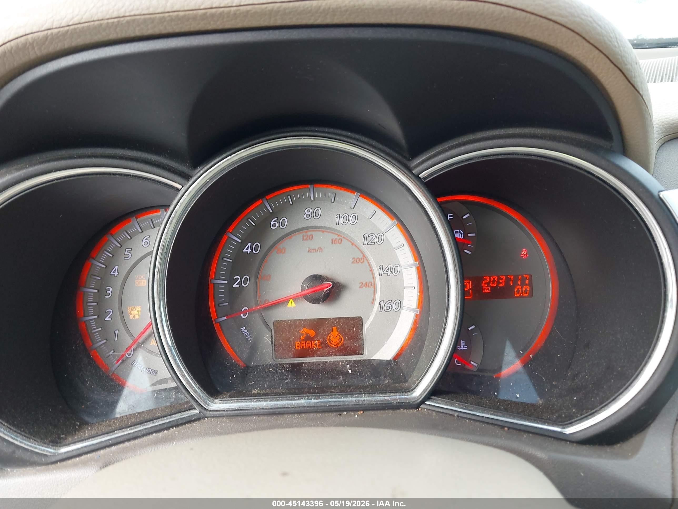 2009 Nissan Murano Sl Gray vin: JN8AZ18U29W030557