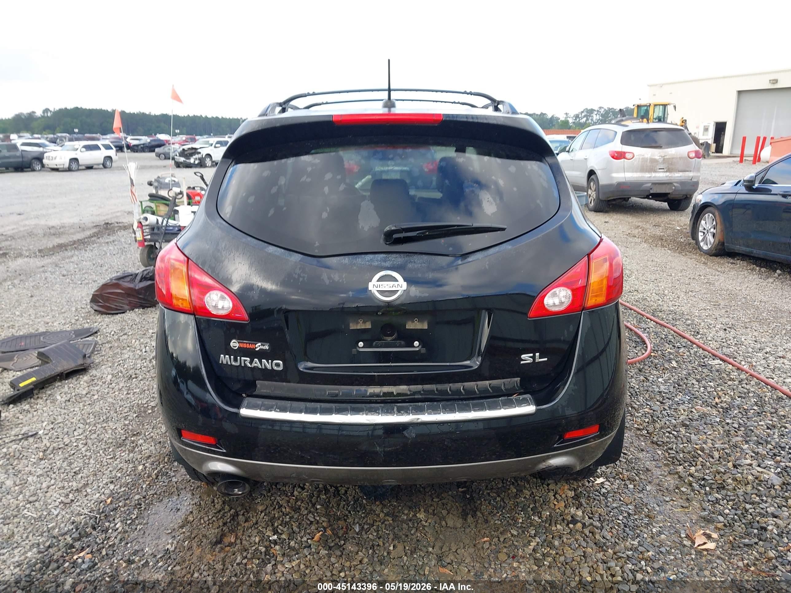 2009 Nissan Murano Sl Gray vin: JN8AZ18U29W030557