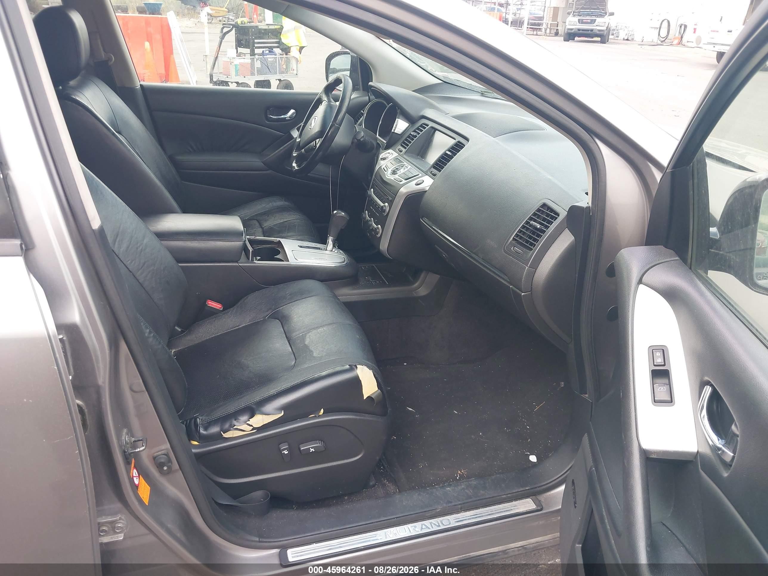 2009 Nissan Murano Sl Серый vin: JN8AZ18U39W002332