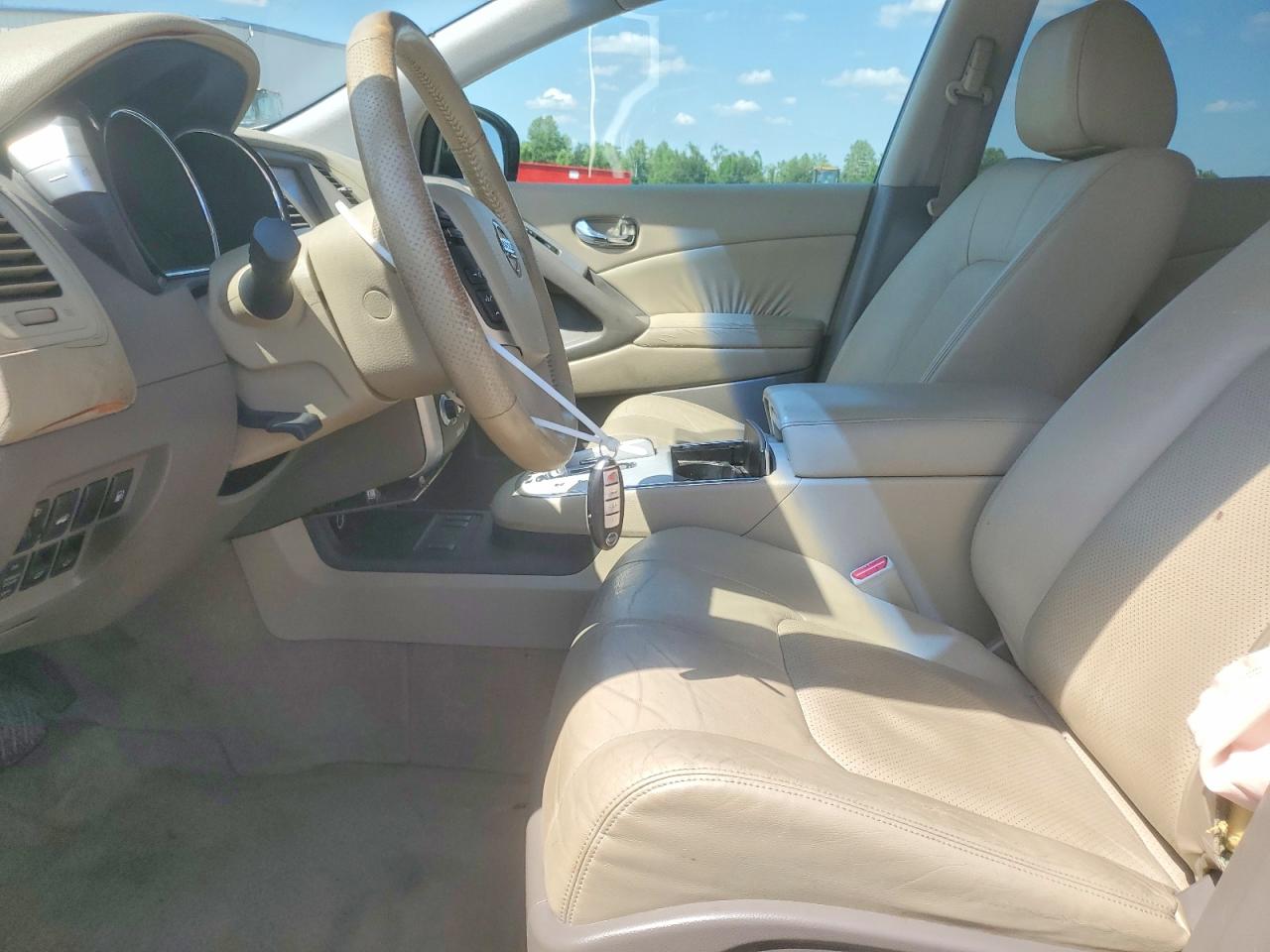 2009 Nissan Murano S White vin: JN8AZ18U89W024357