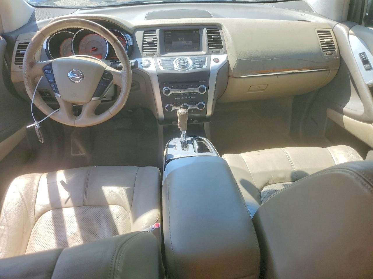 2009 Nissan Murano S White vin: JN8AZ18U89W024357