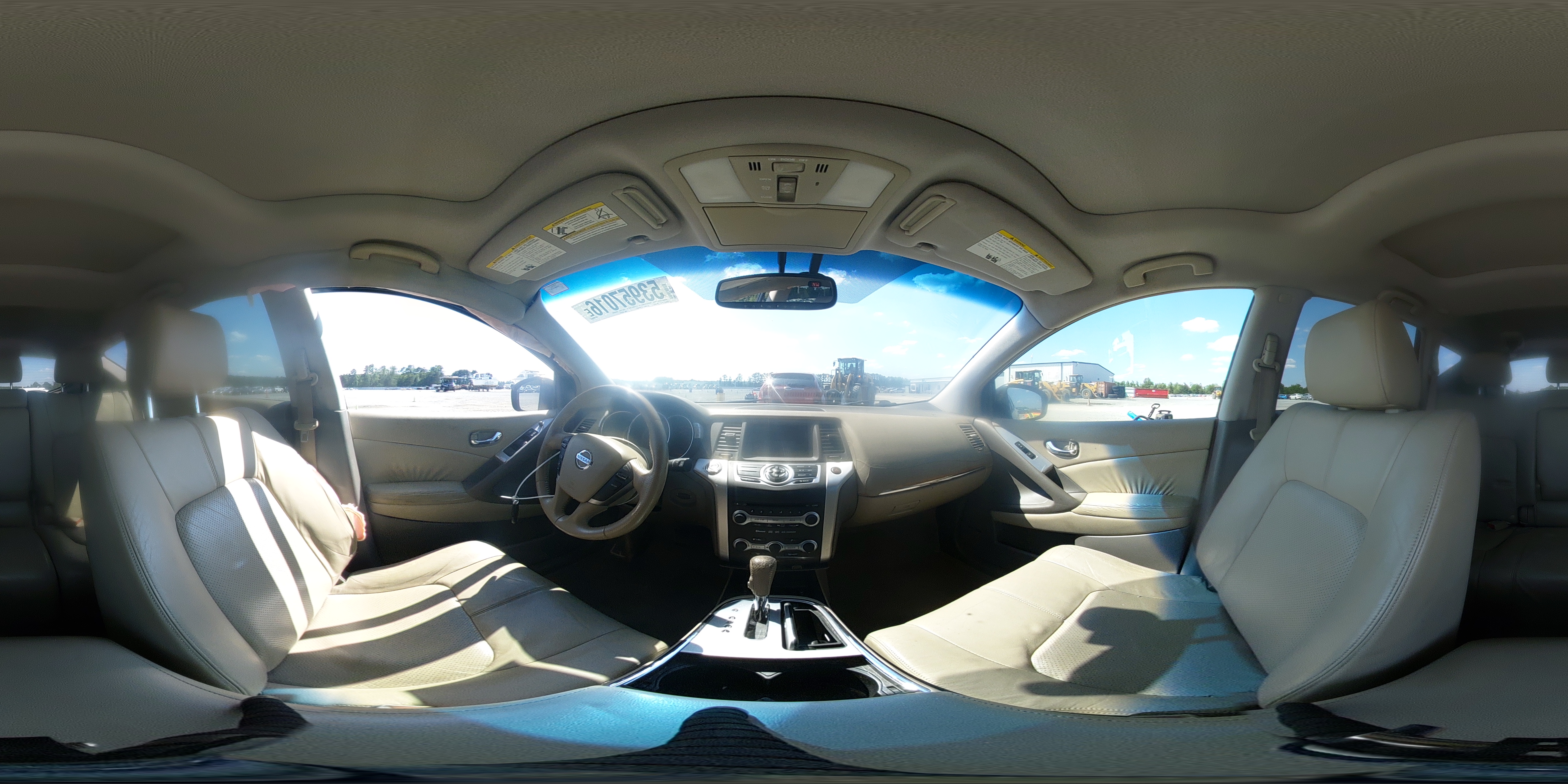 2009 Nissan Murano S White vin: JN8AZ18U89W024357