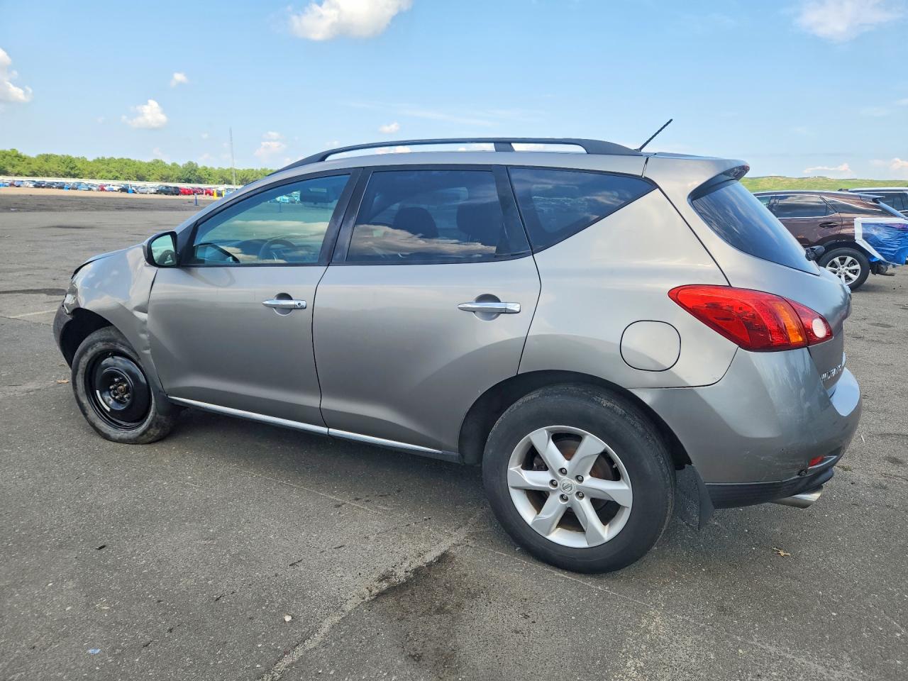 2009 Nissan Murano S Silver vin: JN8AZ18U99W004389