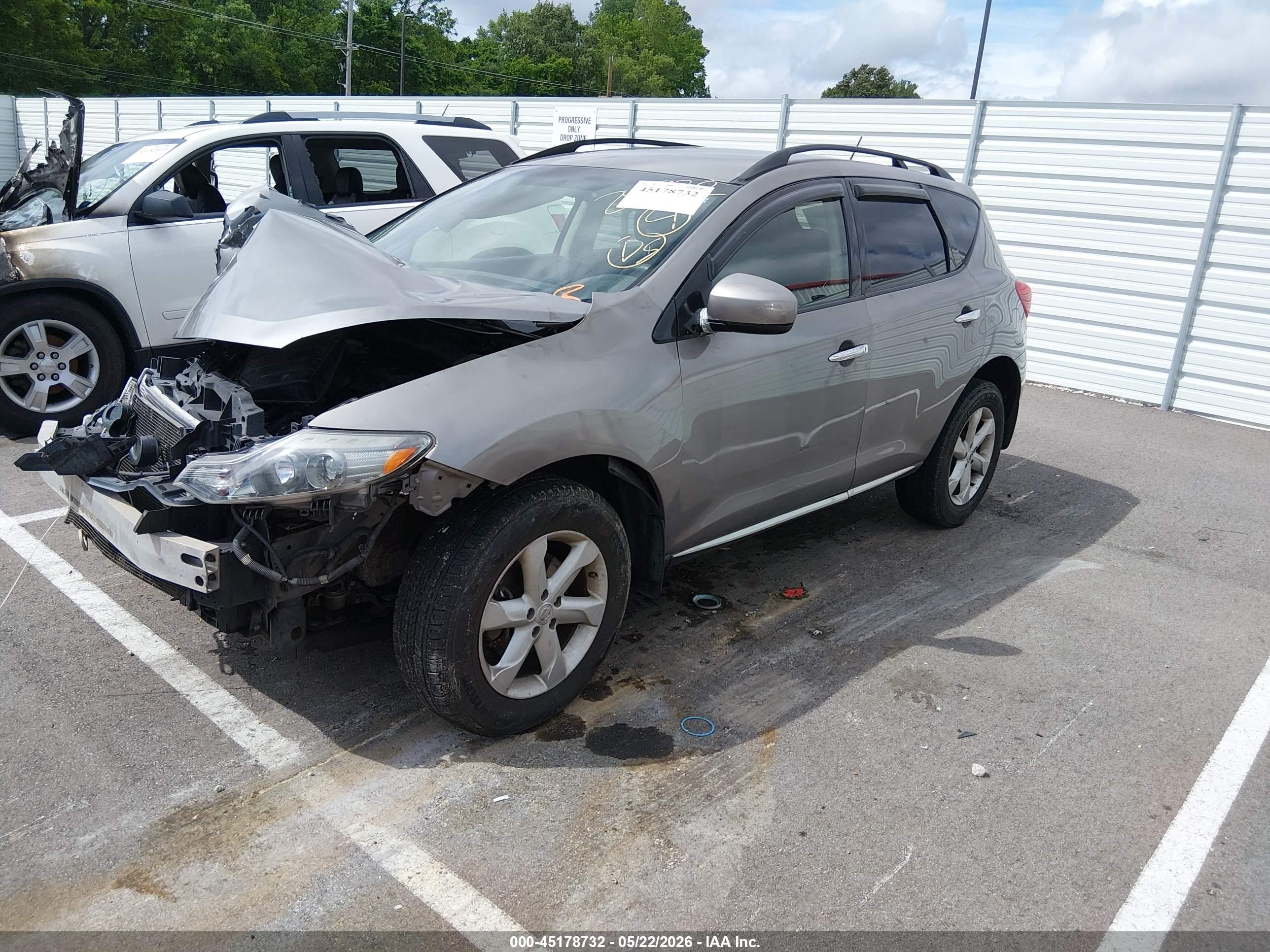 2009 Nissan Murano S Beige vin: JN8AZ18U99W016008