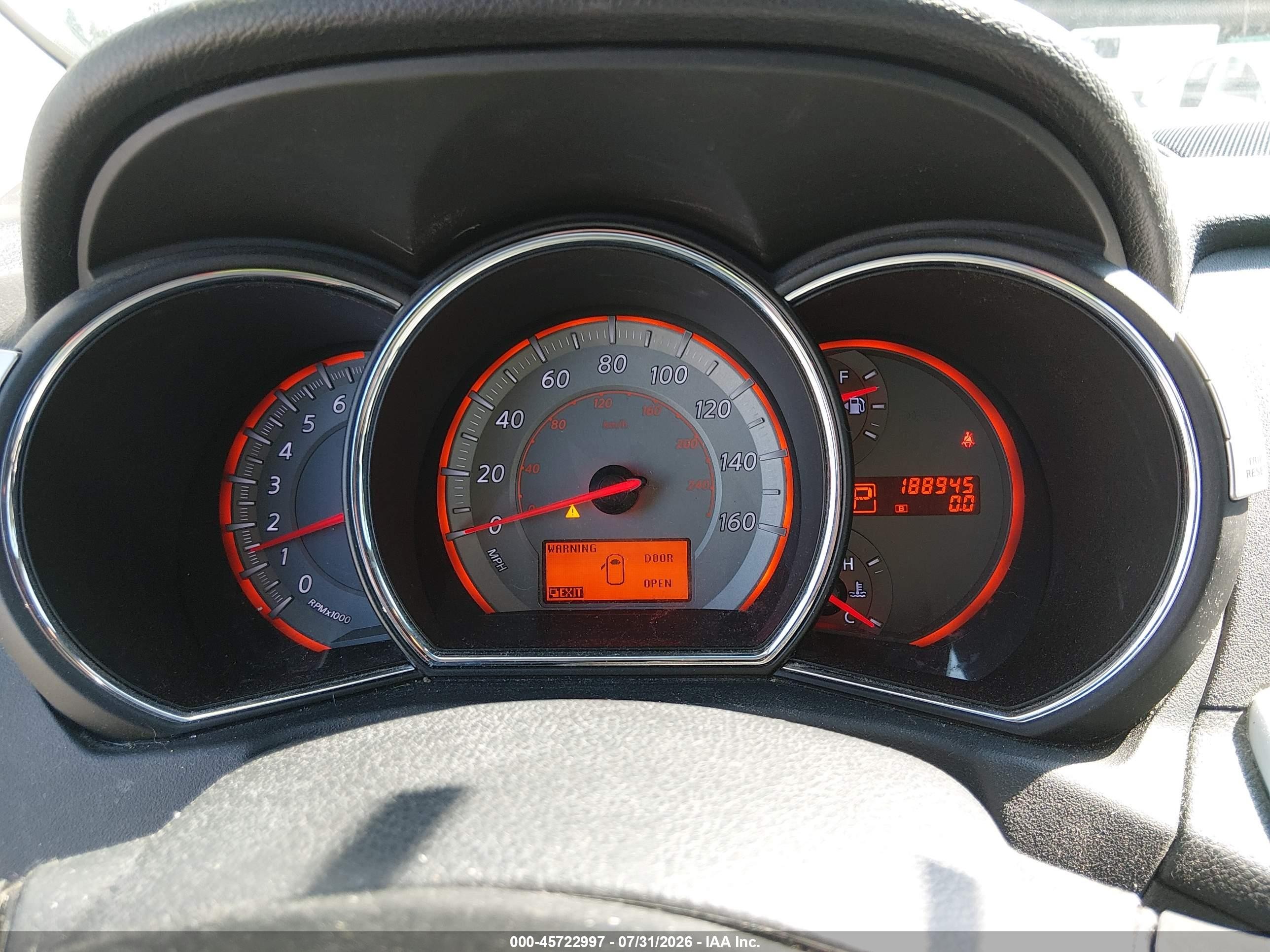 2009 Nissan Murano Sl Gold vin: JN8AZ18UX9W003400
