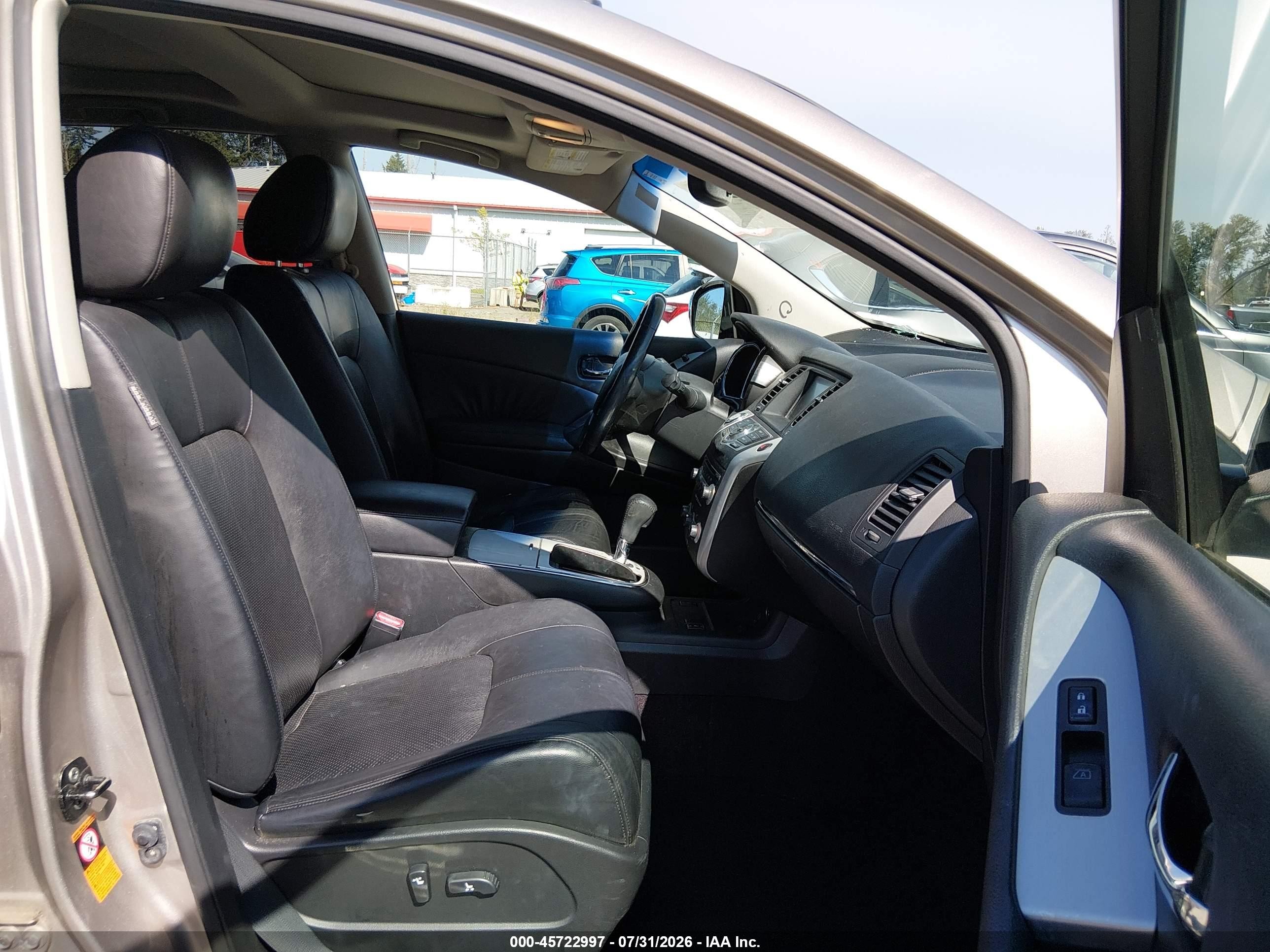 2009 Nissan Murano Sl Gold vin: JN8AZ18UX9W003400