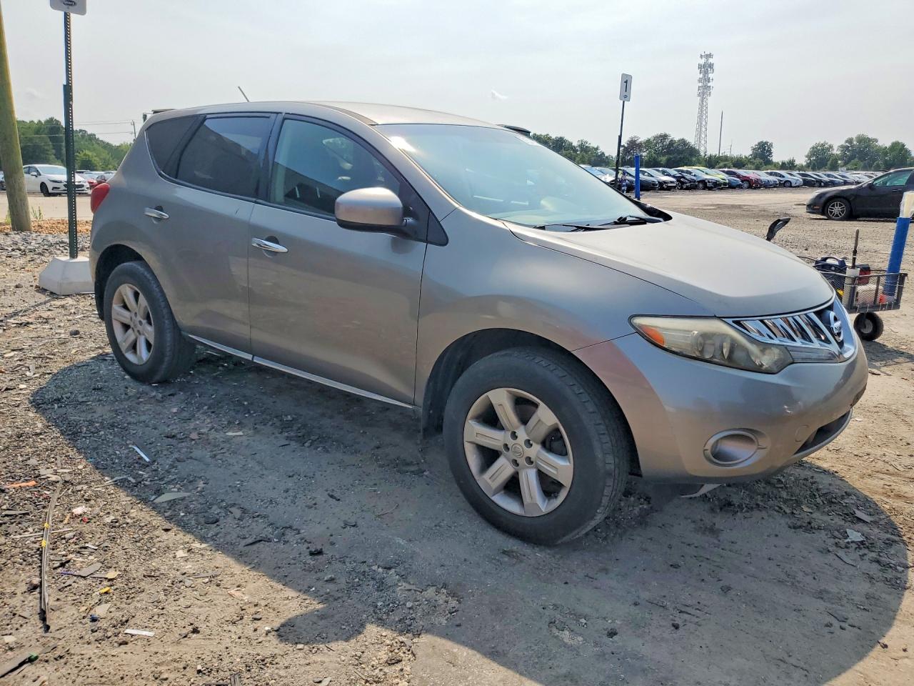 2009 Nissan Murano S Gray vin: JN8AZ18UX9W018060
