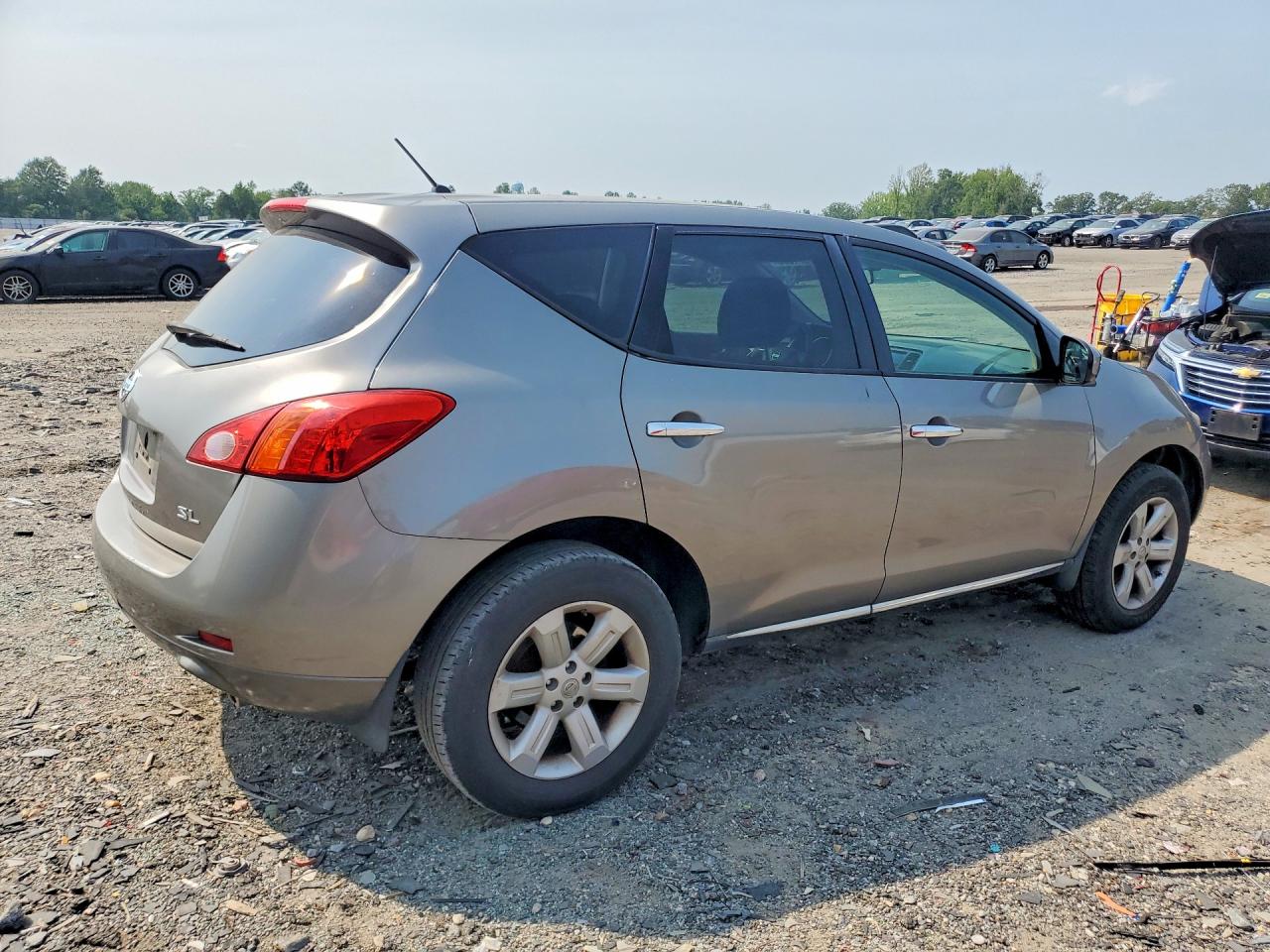 2009 Nissan Murano S Gray vin: JN8AZ18UX9W018060