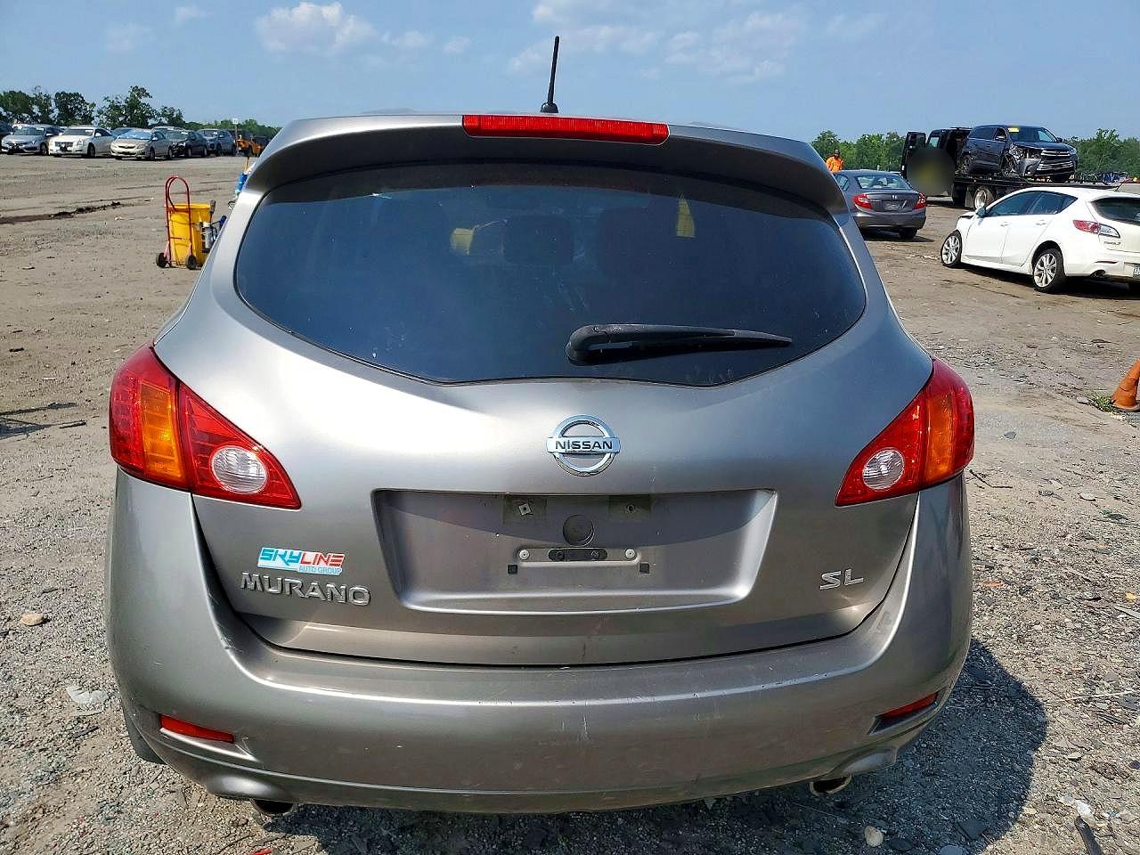 2009 Nissan Murano S Gray vin: JN8AZ18UX9W018060