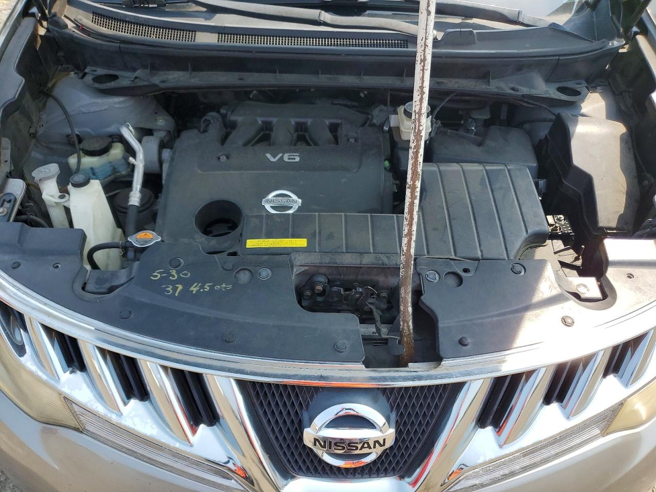2009 Nissan Murano S Gray vin: JN8AZ18UX9W018060