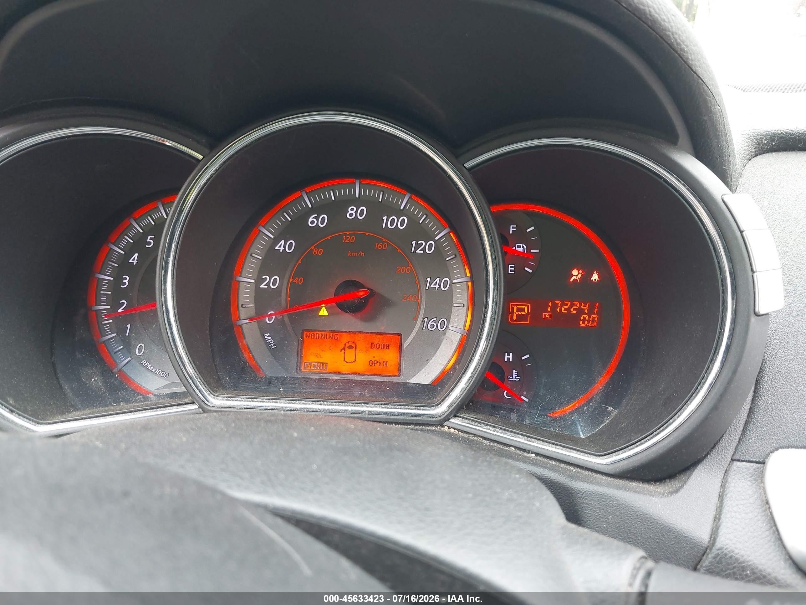 2009 Nissan Murano Sl Black vin: JN8AZ18UX9W030435