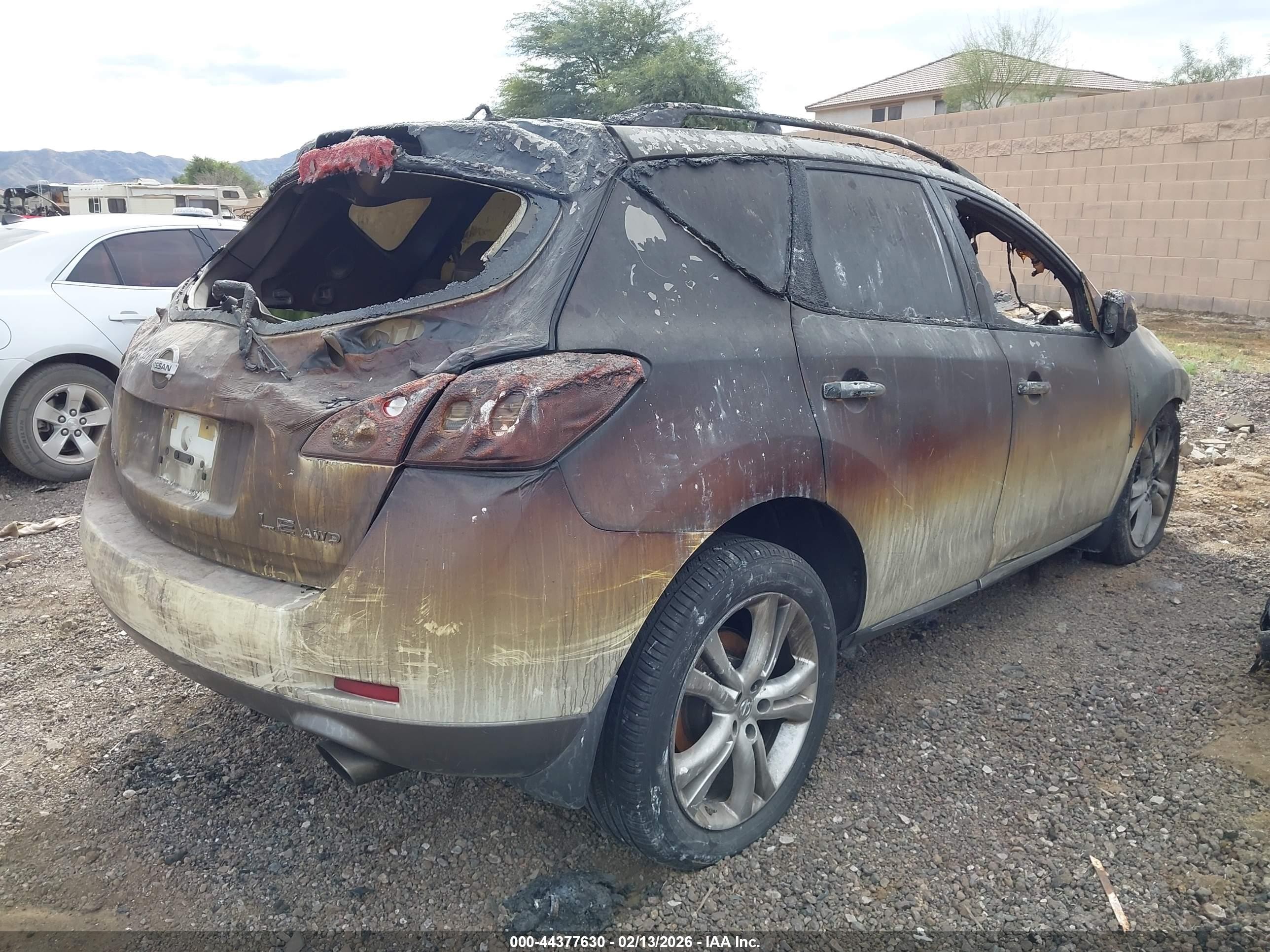 2009 Nissan Murano Le White vin: JN8AZ18W09W141772