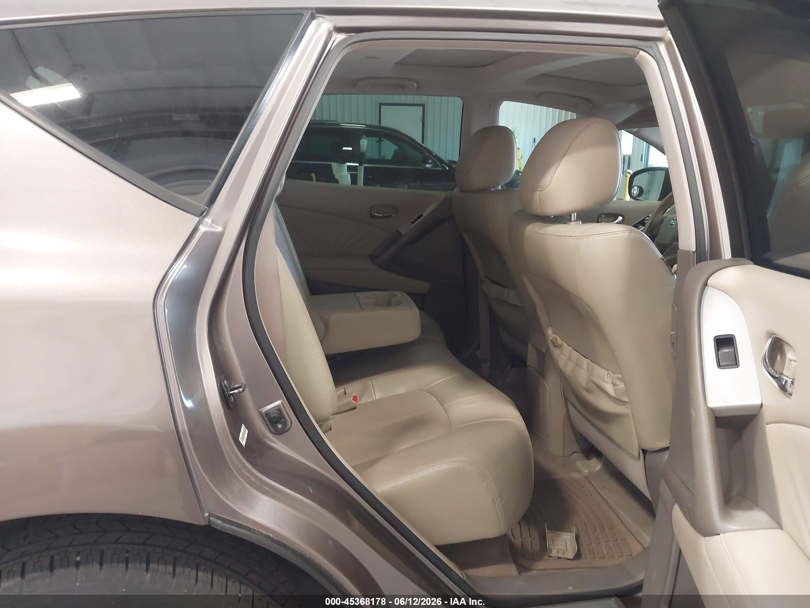 2009 Nissan Murano Sl Gold vin: JN8AZ18W09W146809