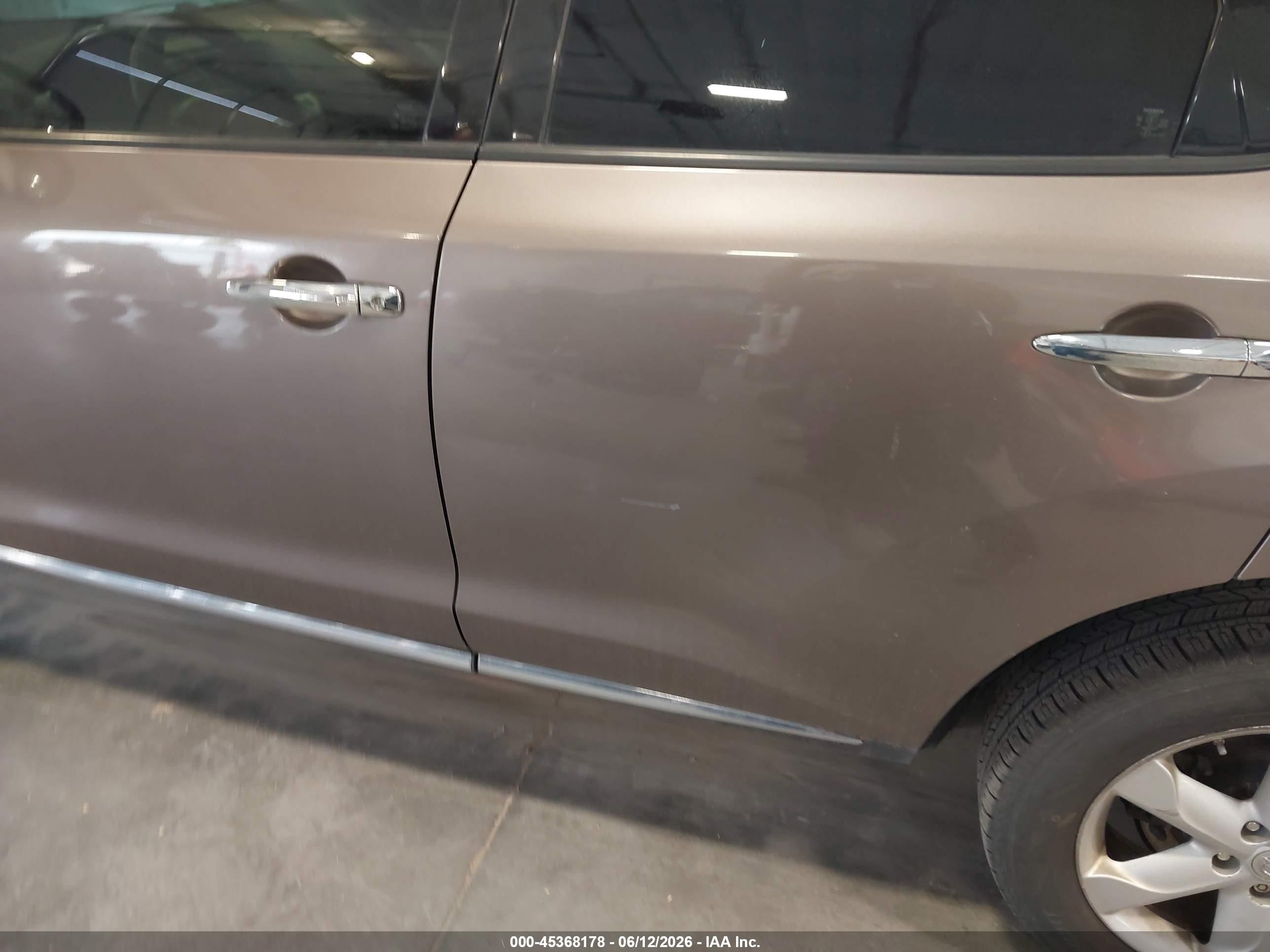 2009 Nissan Murano Sl Gold vin: JN8AZ18W09W146809