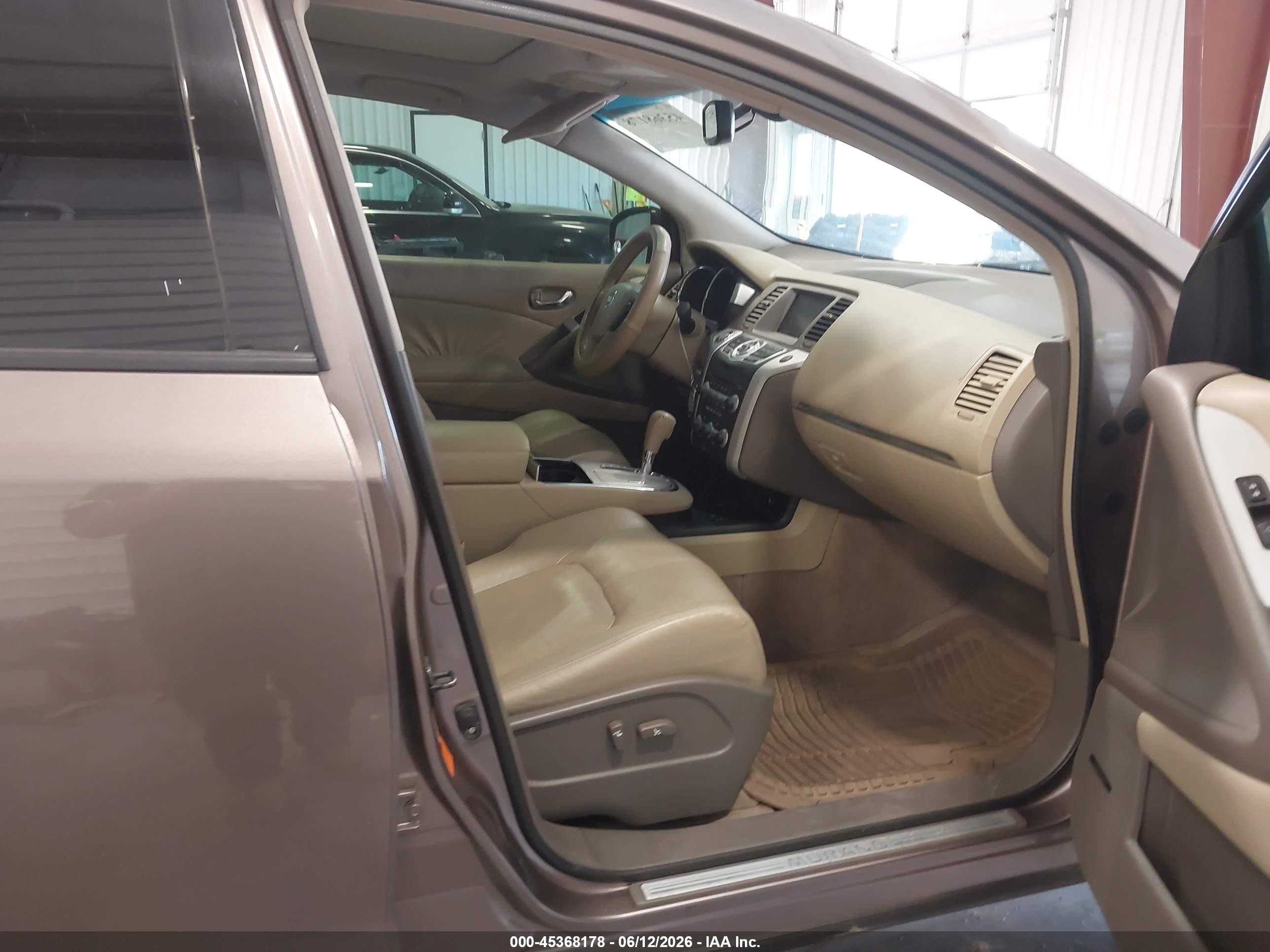 2009 Nissan Murano Sl Gold vin: JN8AZ18W09W146809