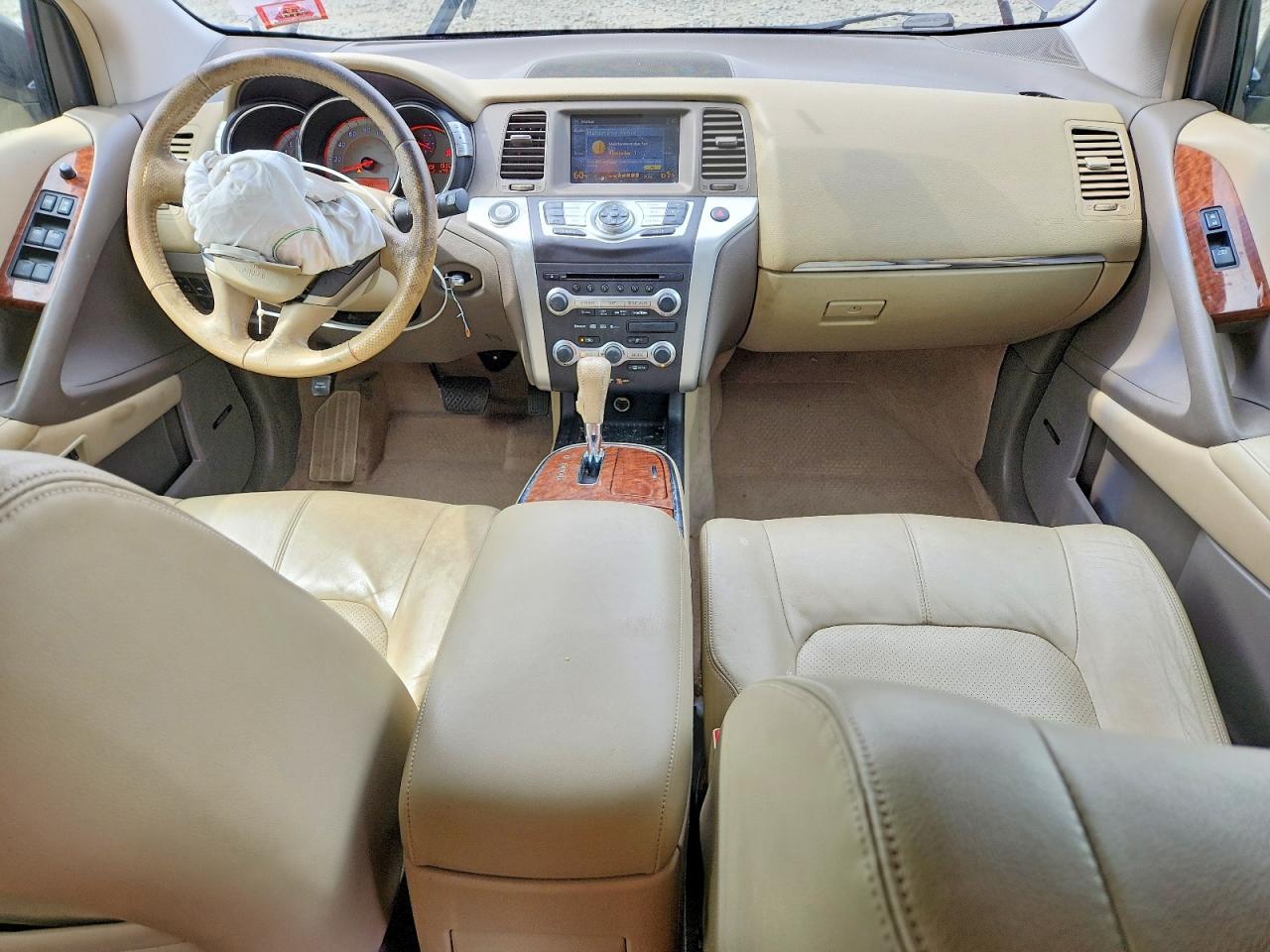 2009 Nissan Murano S Brown vin: JN8AZ18W09W156840