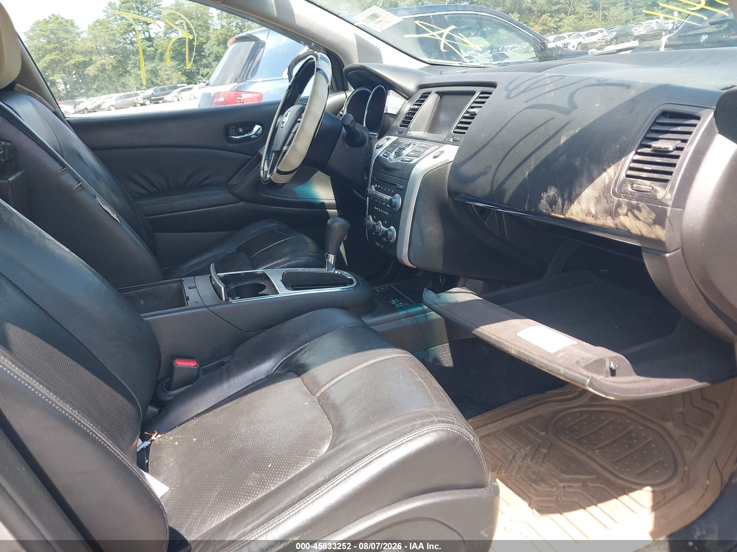 2009 Nissan Murano Sl Gold vin: JN8AZ18W09W211688