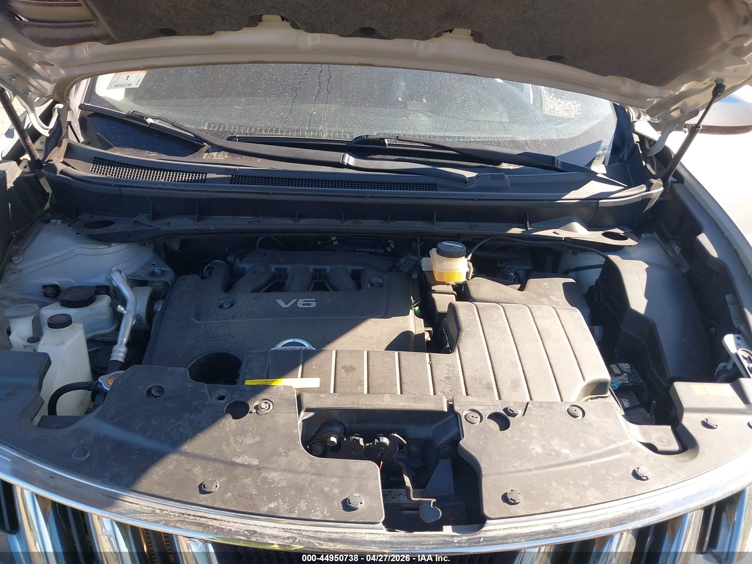 2009 Nissan Murano Le Серебряный vin: JN8AZ18W19W103676