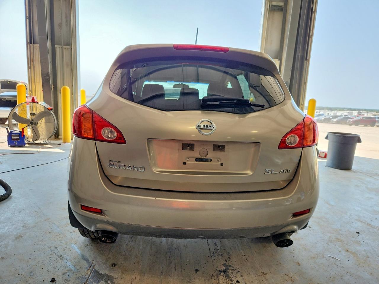 2009 Nissan Murano S Silver vin: JN8AZ18W19W124012