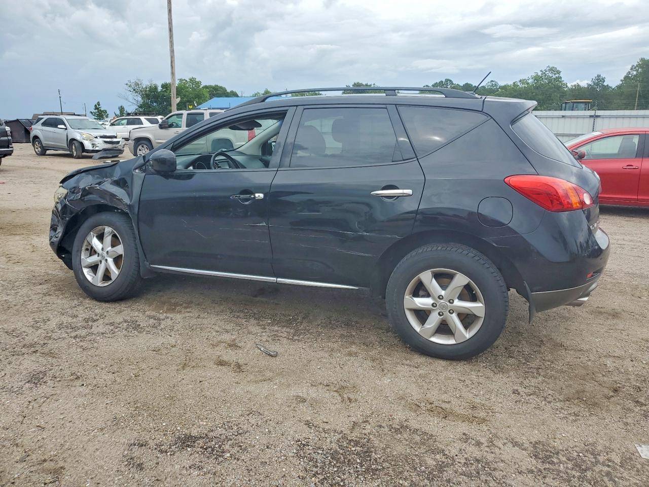 2009 Nissan Murano S Black vin: JN8AZ18W19W154935