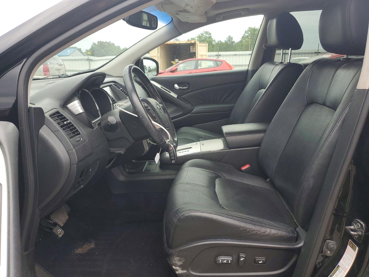 2009 Nissan Murano S Black vin: JN8AZ18W19W154935