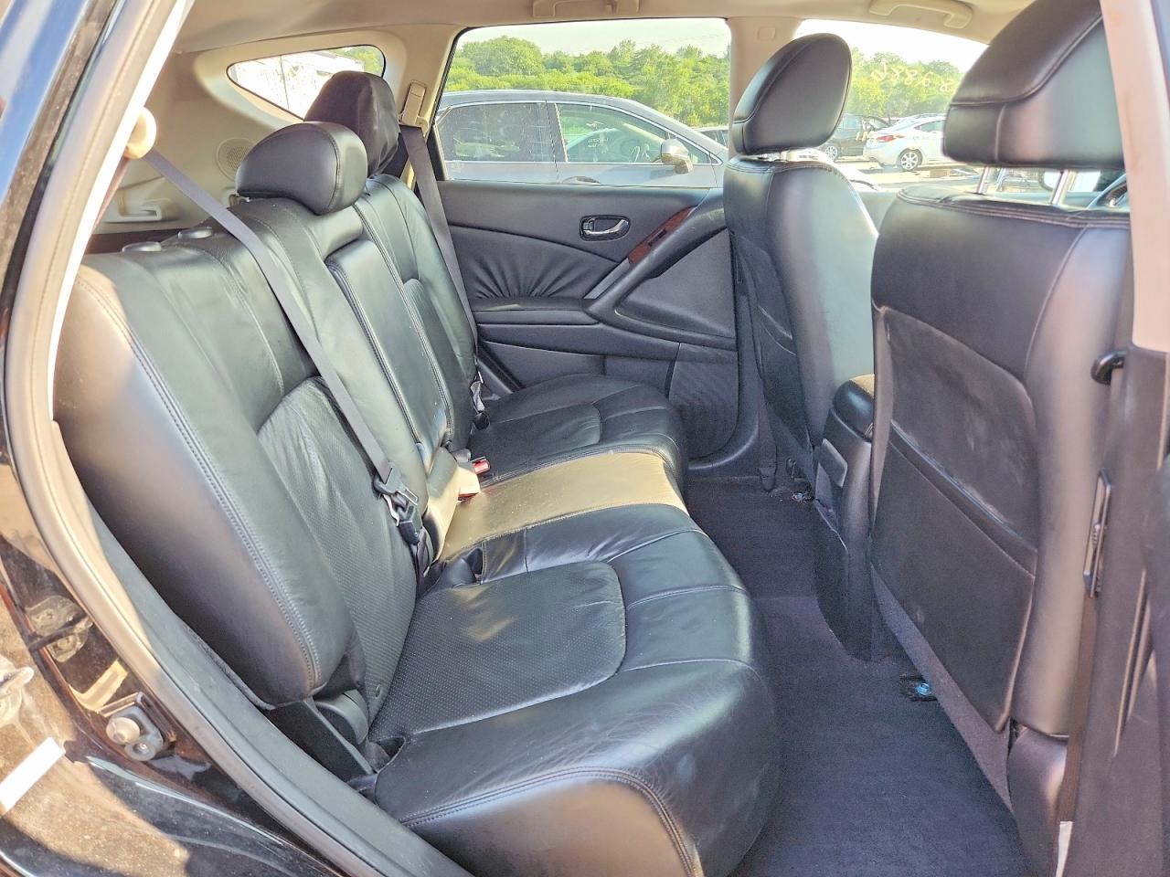 2009 Nissan Murano S Black vin: JN8AZ18W19W154997