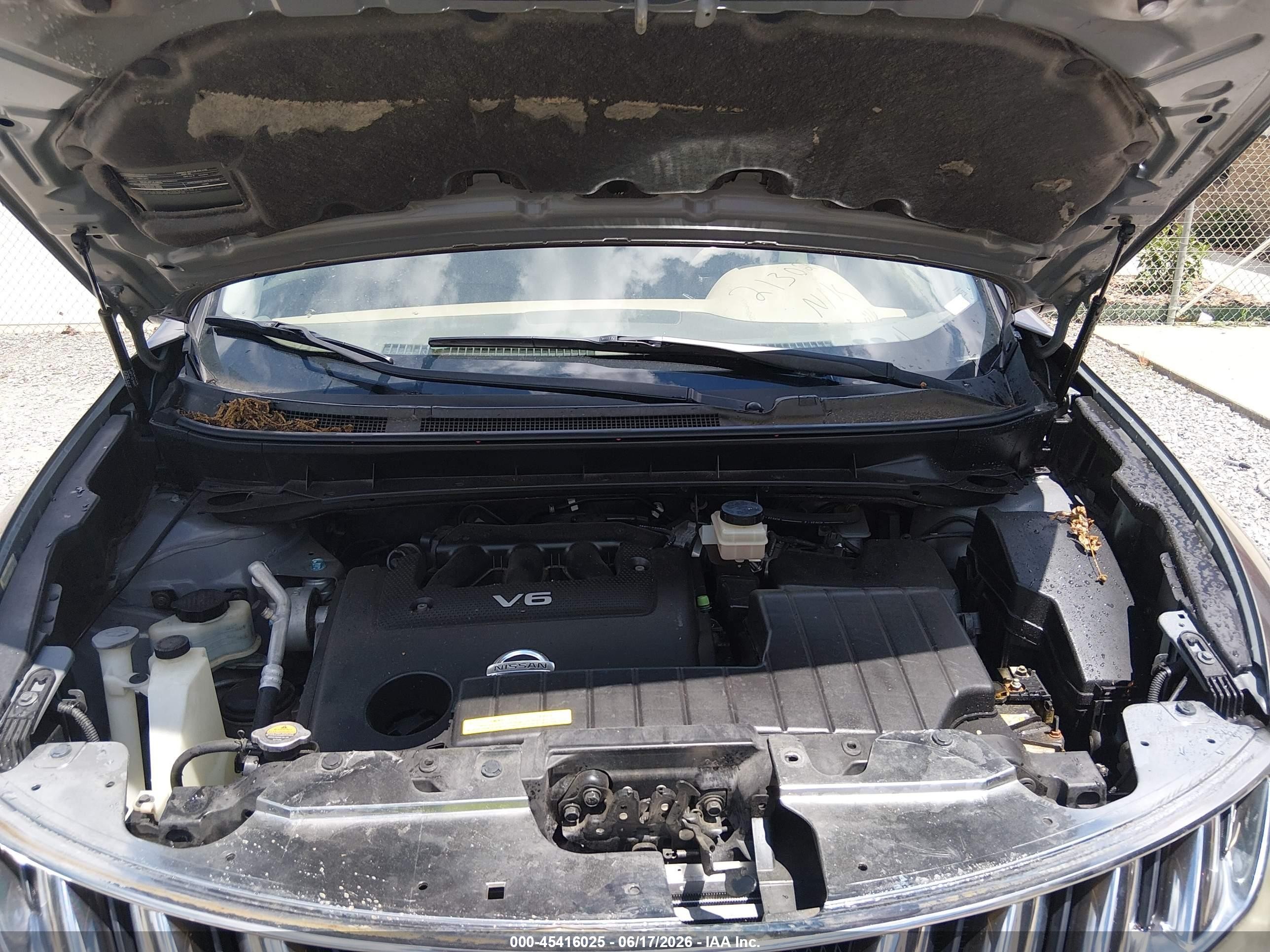 2009 Nissan Murano Le Brown vin: JN8AZ18W19W213028