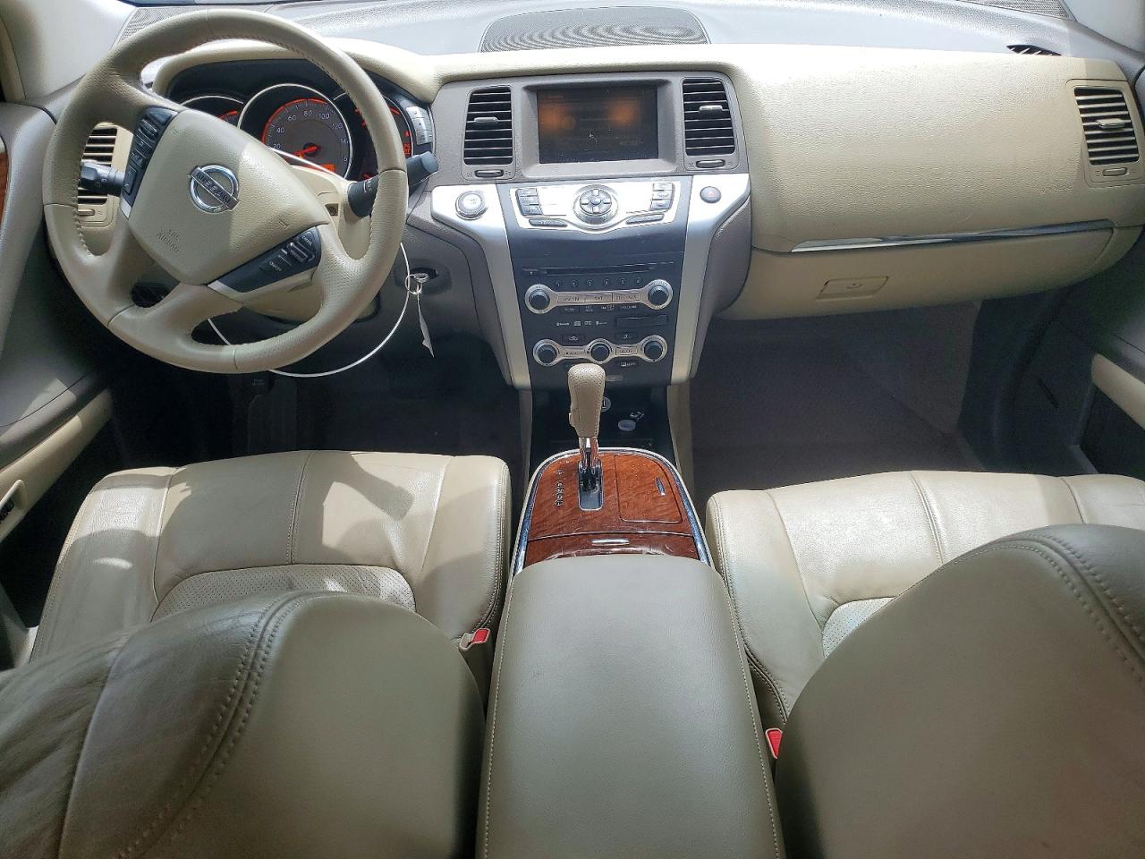 2009 Nissan Murano S White vin: JN8AZ18W29W125377