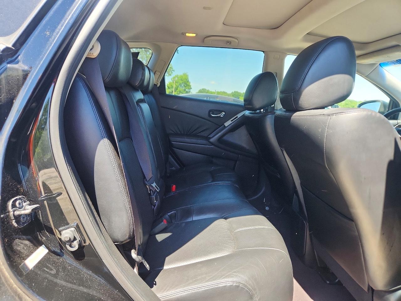 2009 Nissan Murano S Black vin: JN8AZ18W29W127632