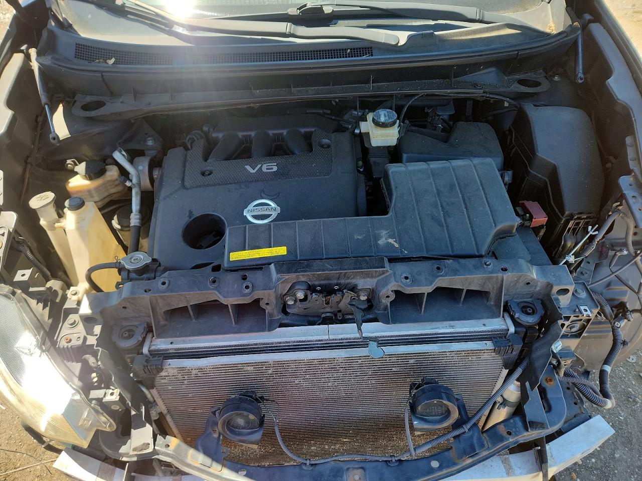2009 Nissan Murano S Black vin: JN8AZ18W29W127632