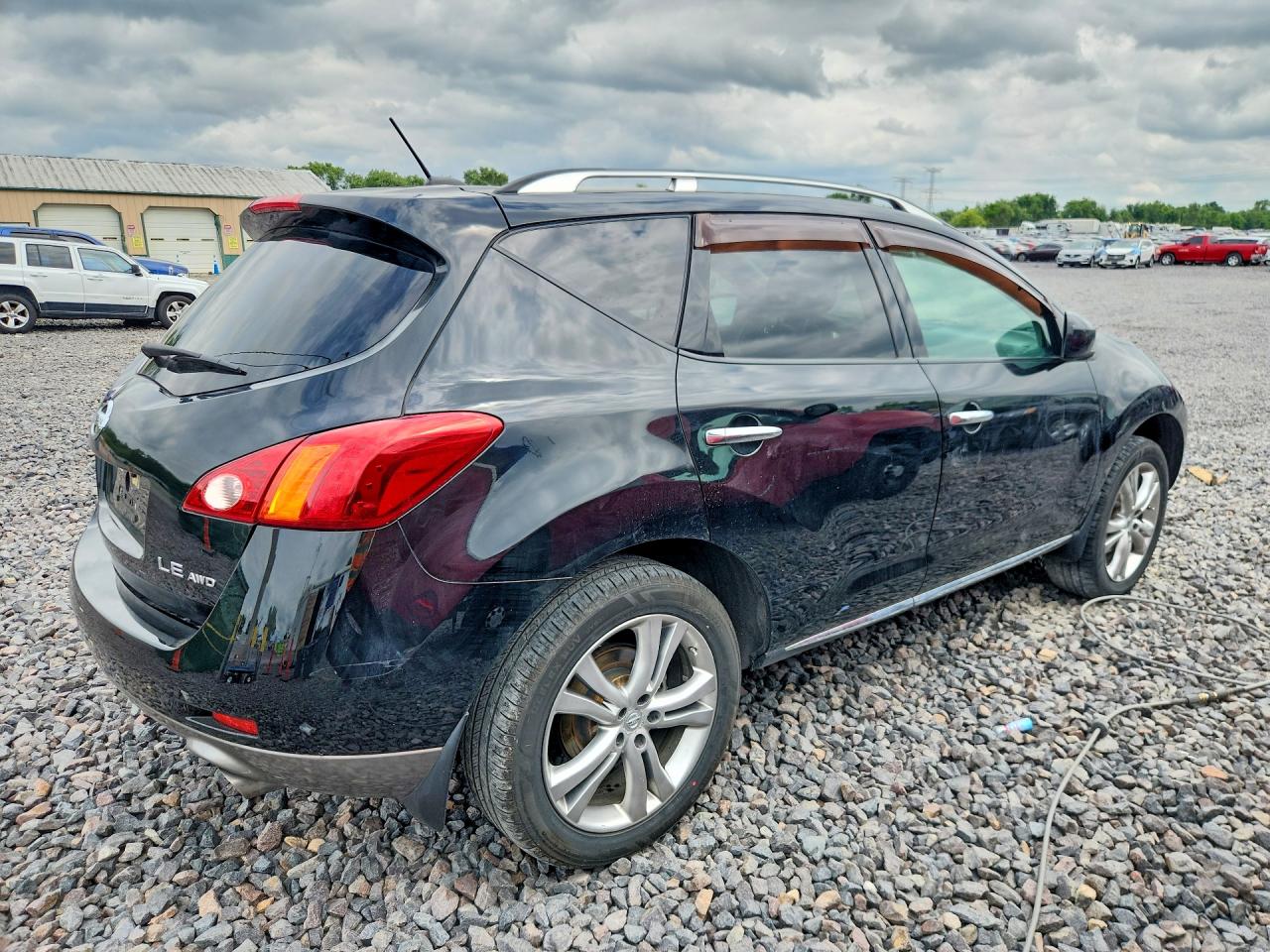 2009 Nissan Murano S/sl/le Black vin: JN8AZ18W29W133687