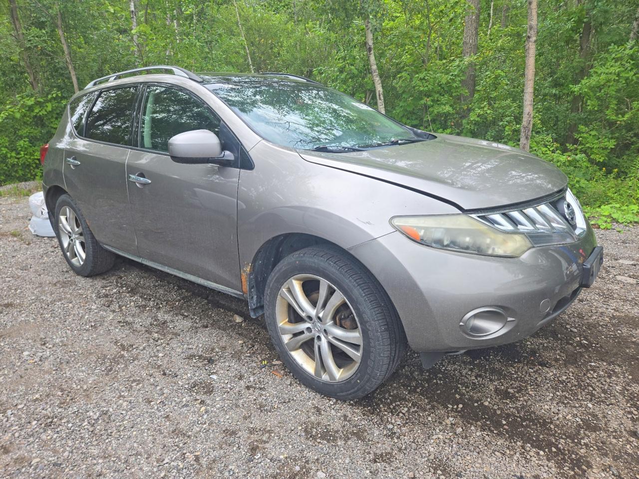 2009 Nissan Murano S Silver vin: JN8AZ18W29W145824