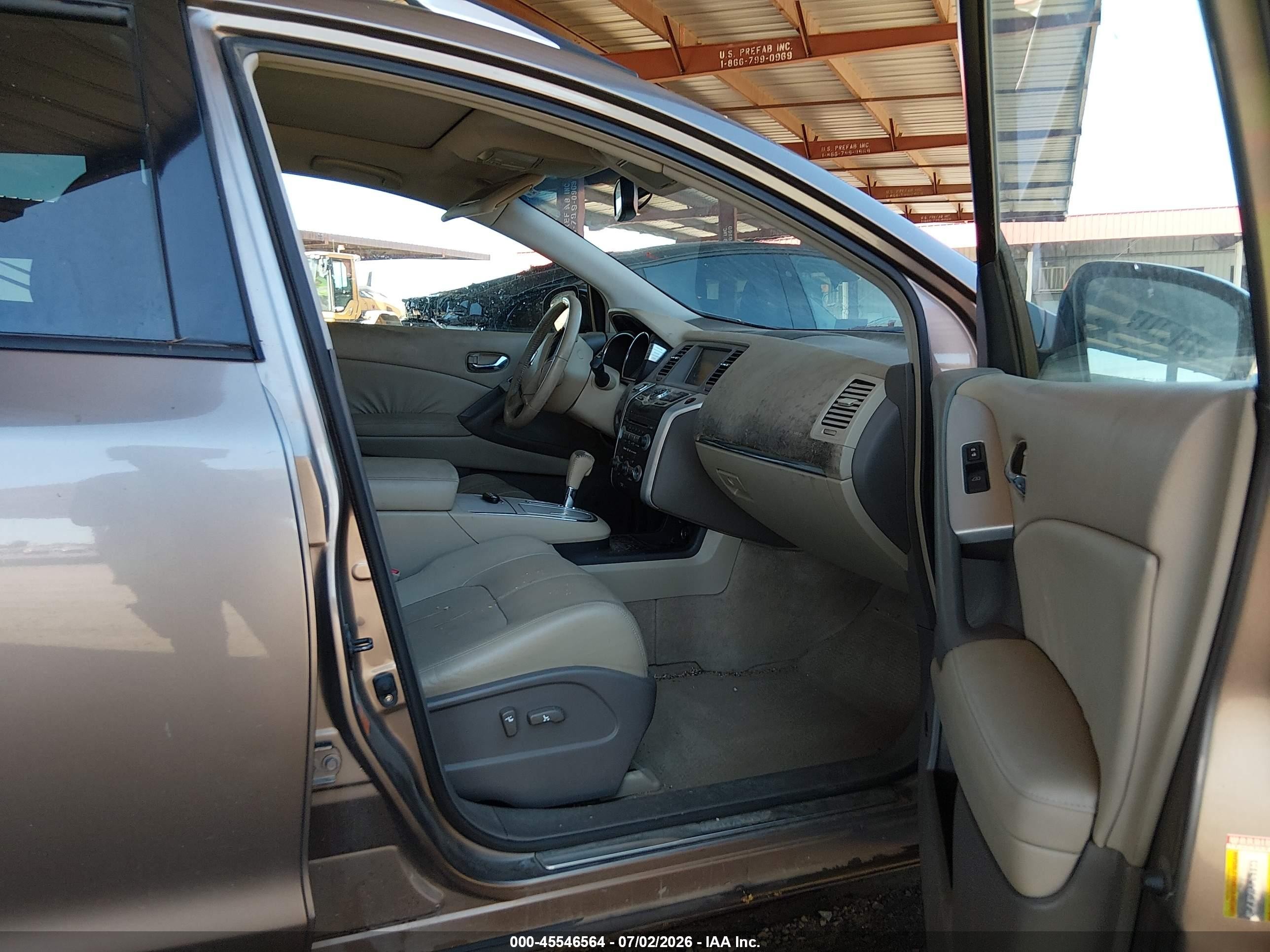 2009 Nissan Murano Sl Maroon vin: JN8AZ18W29W208419