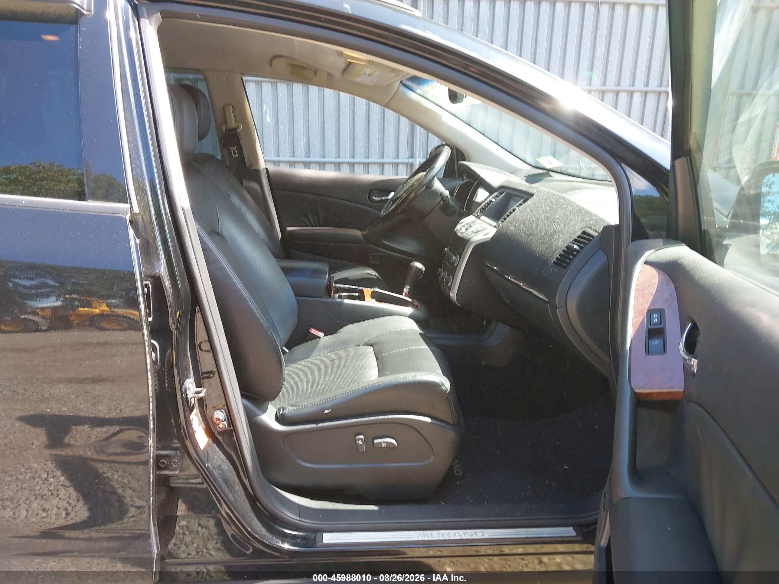 2009 Nissan Murano Le Black vin: JN8AZ18W39W123847