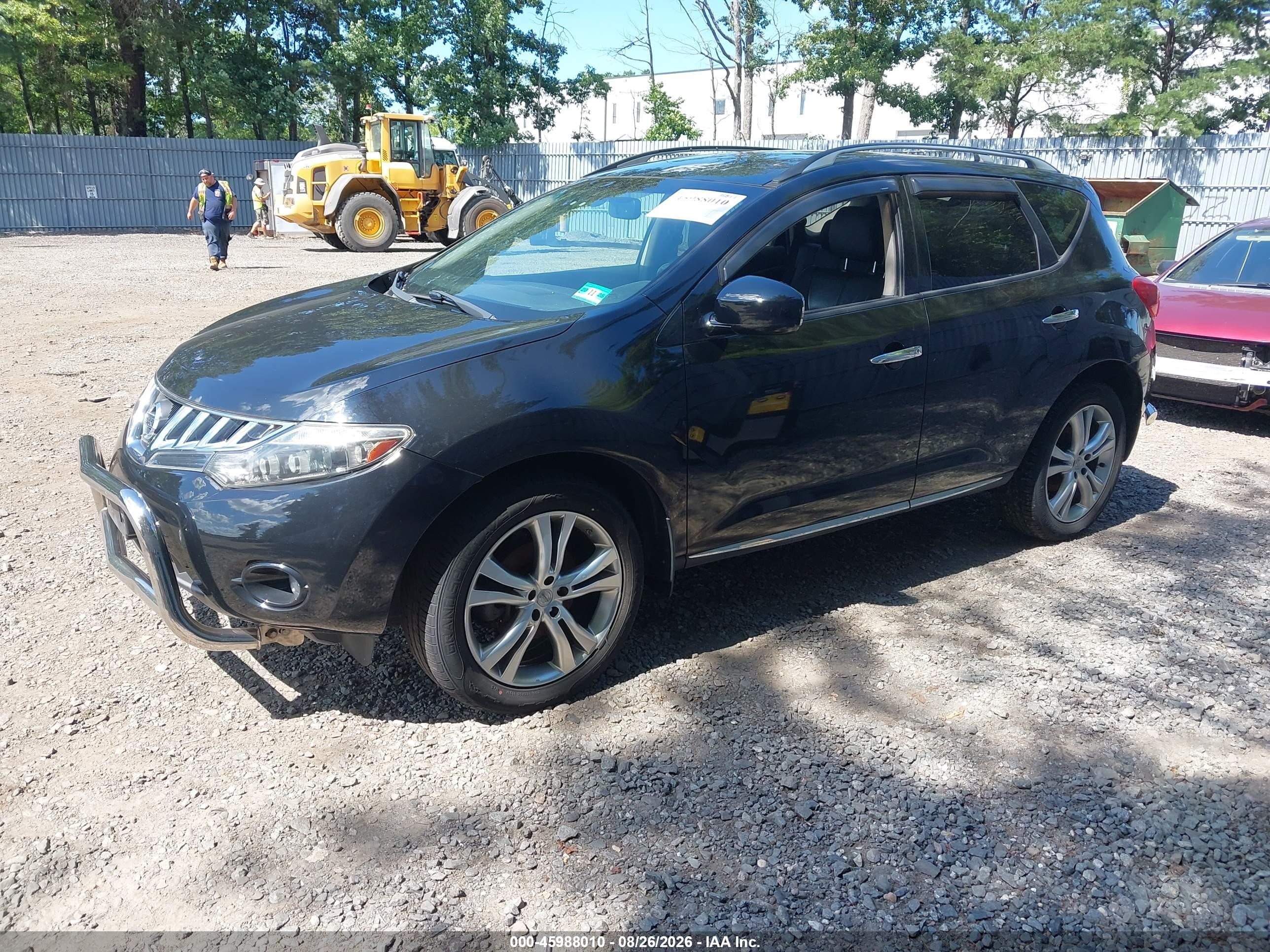 2009 Nissan Murano Le Black vin: JN8AZ18W39W123847