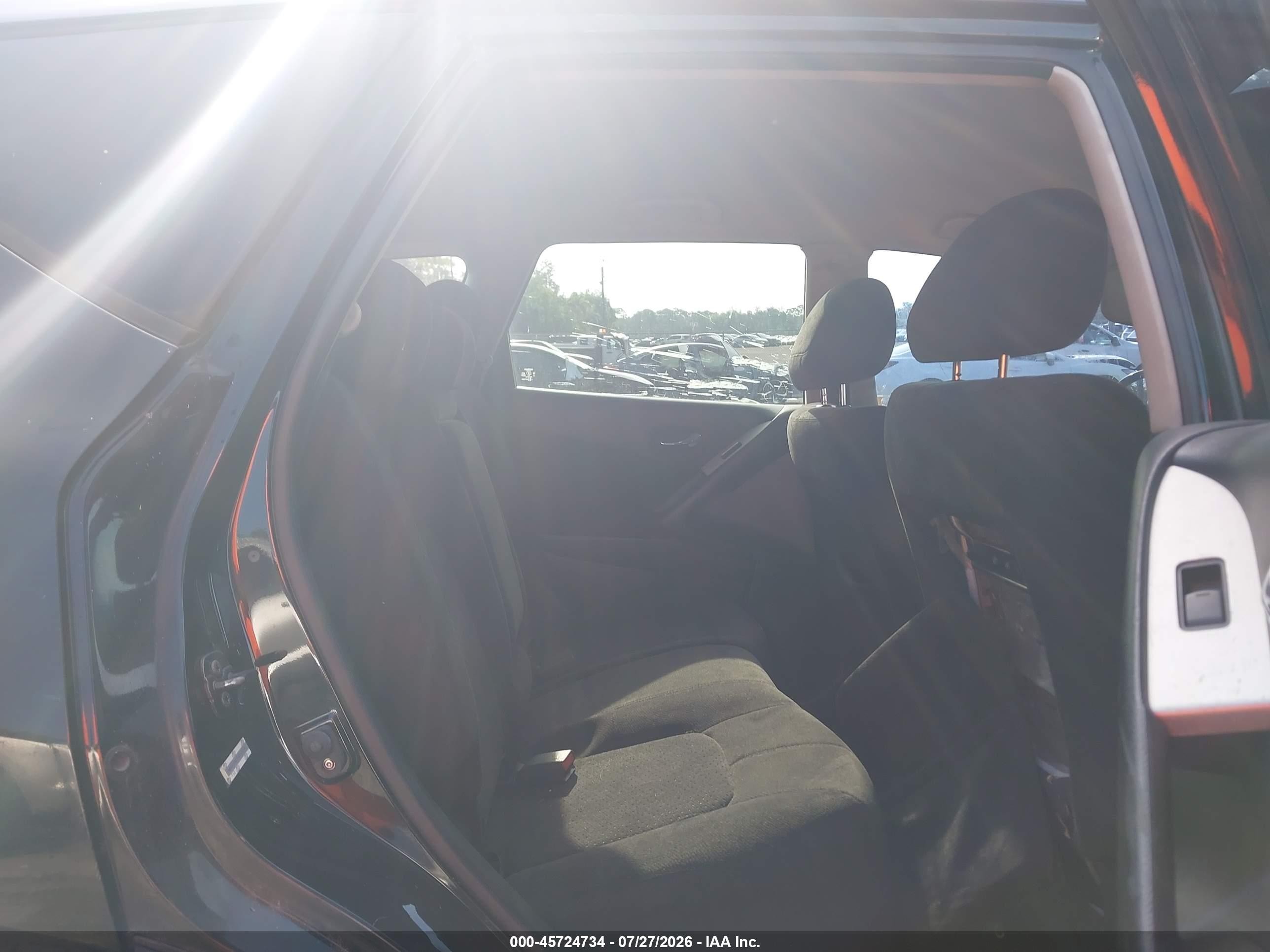 2009 Nissan Murano S Черный vin: JN8AZ18W39W149316