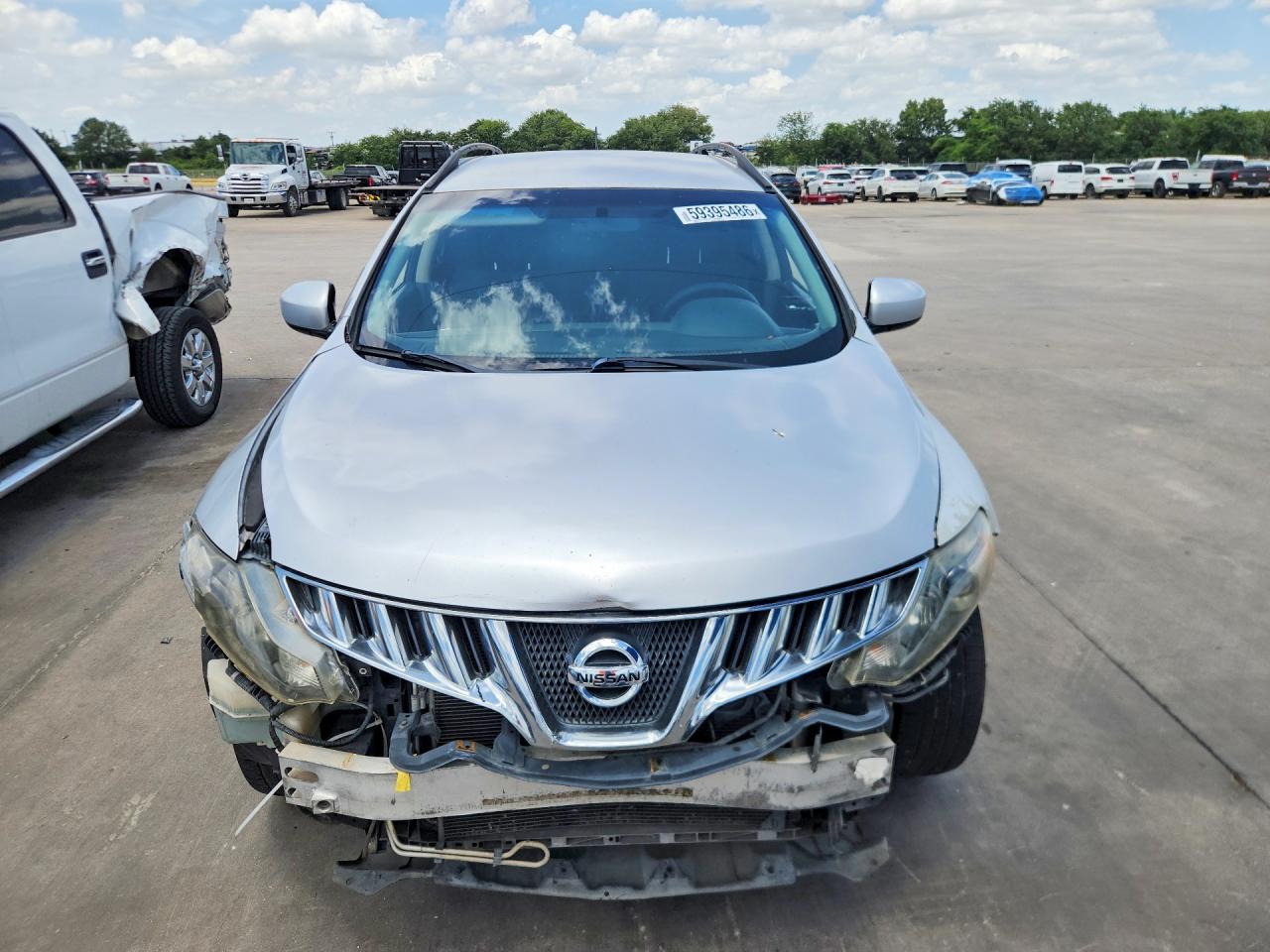 2009 Nissan Murano S White vin: JN8AZ18W49W101209