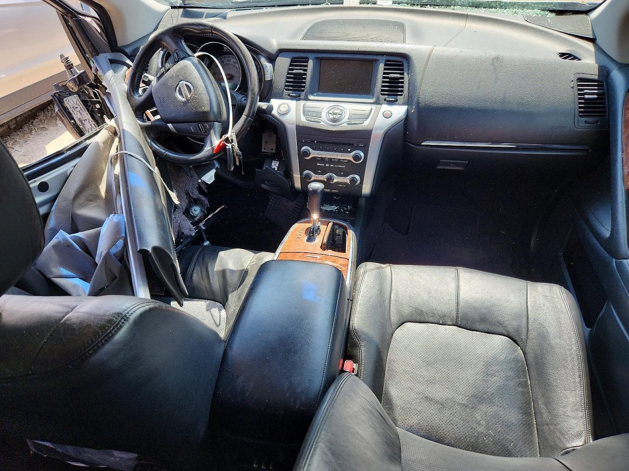 2009 Nissan Murano S Silver vin: JN8AZ18W49W108726