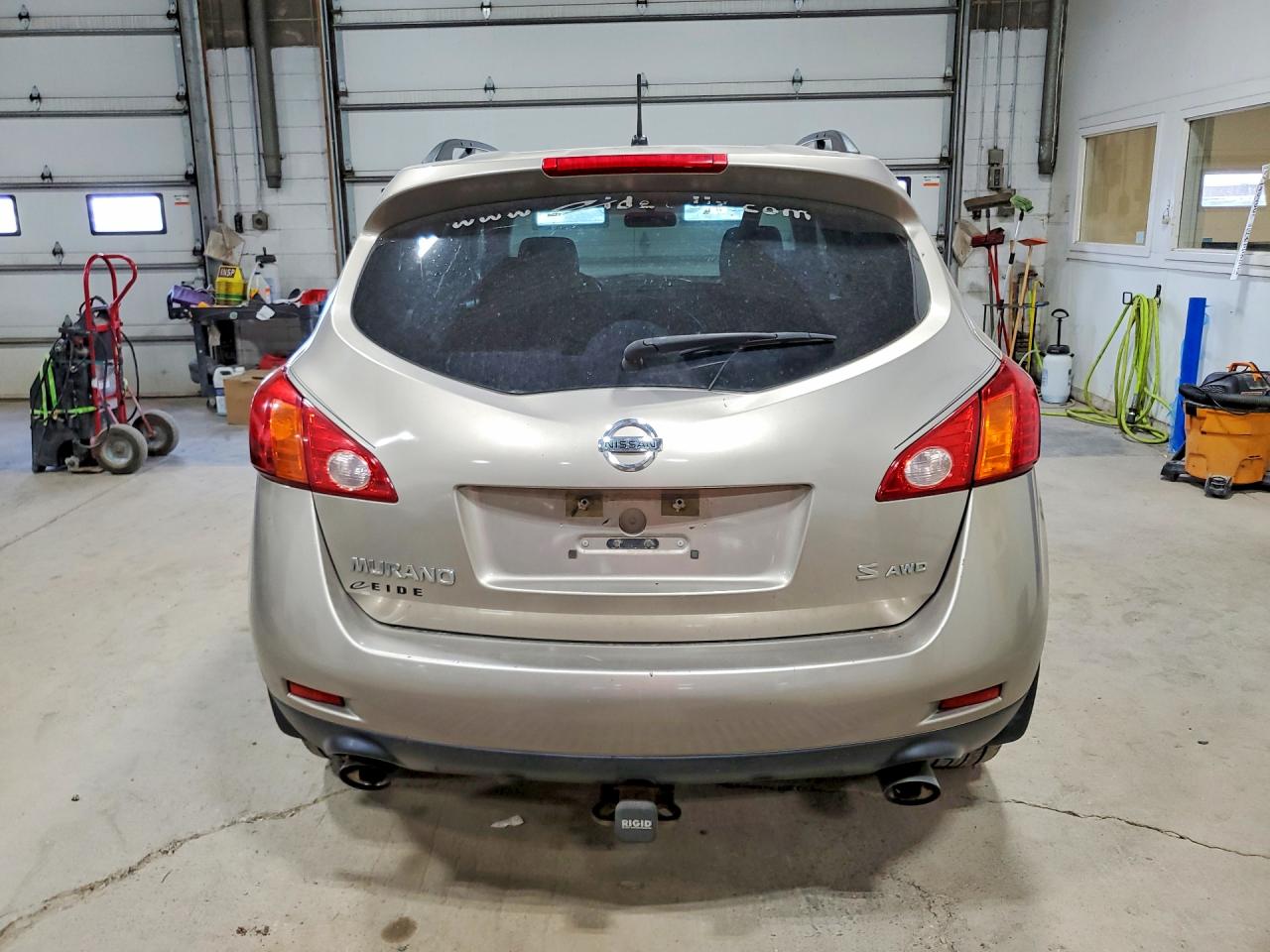 2009 Nissan Murano S Tan vin: JN8AZ18W49W110072