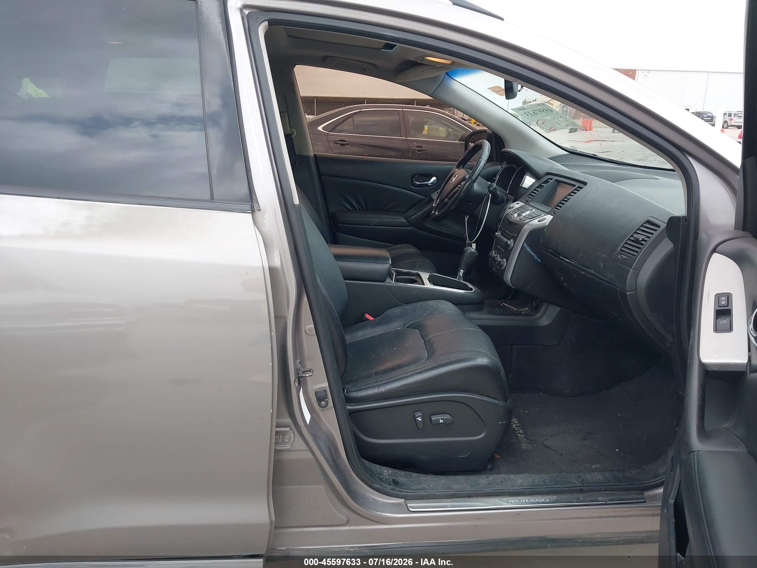 2009 Nissan Murano Sl Brown vin: JN8AZ18W49W208342