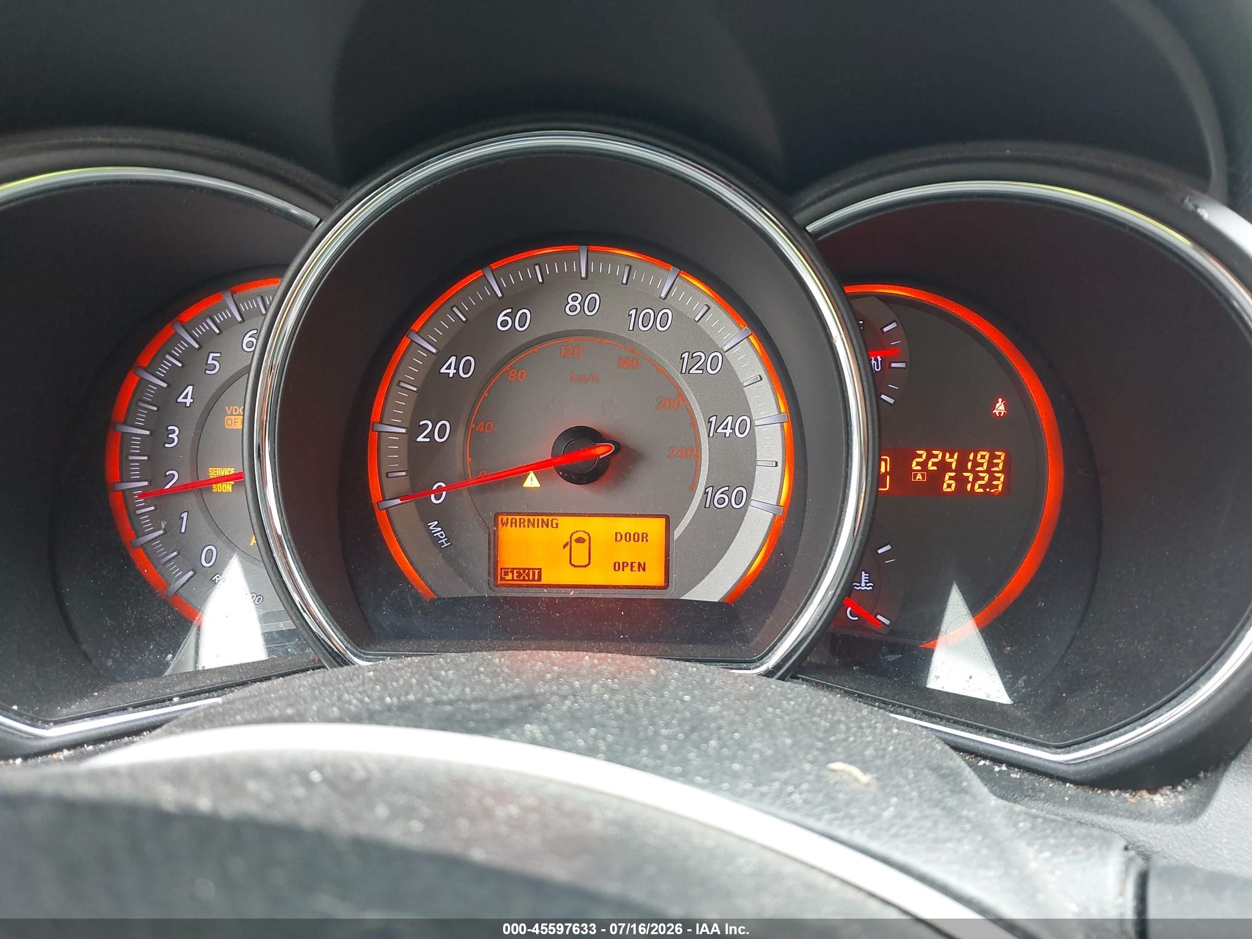 2009 Nissan Murano Sl Brown vin: JN8AZ18W49W208342
