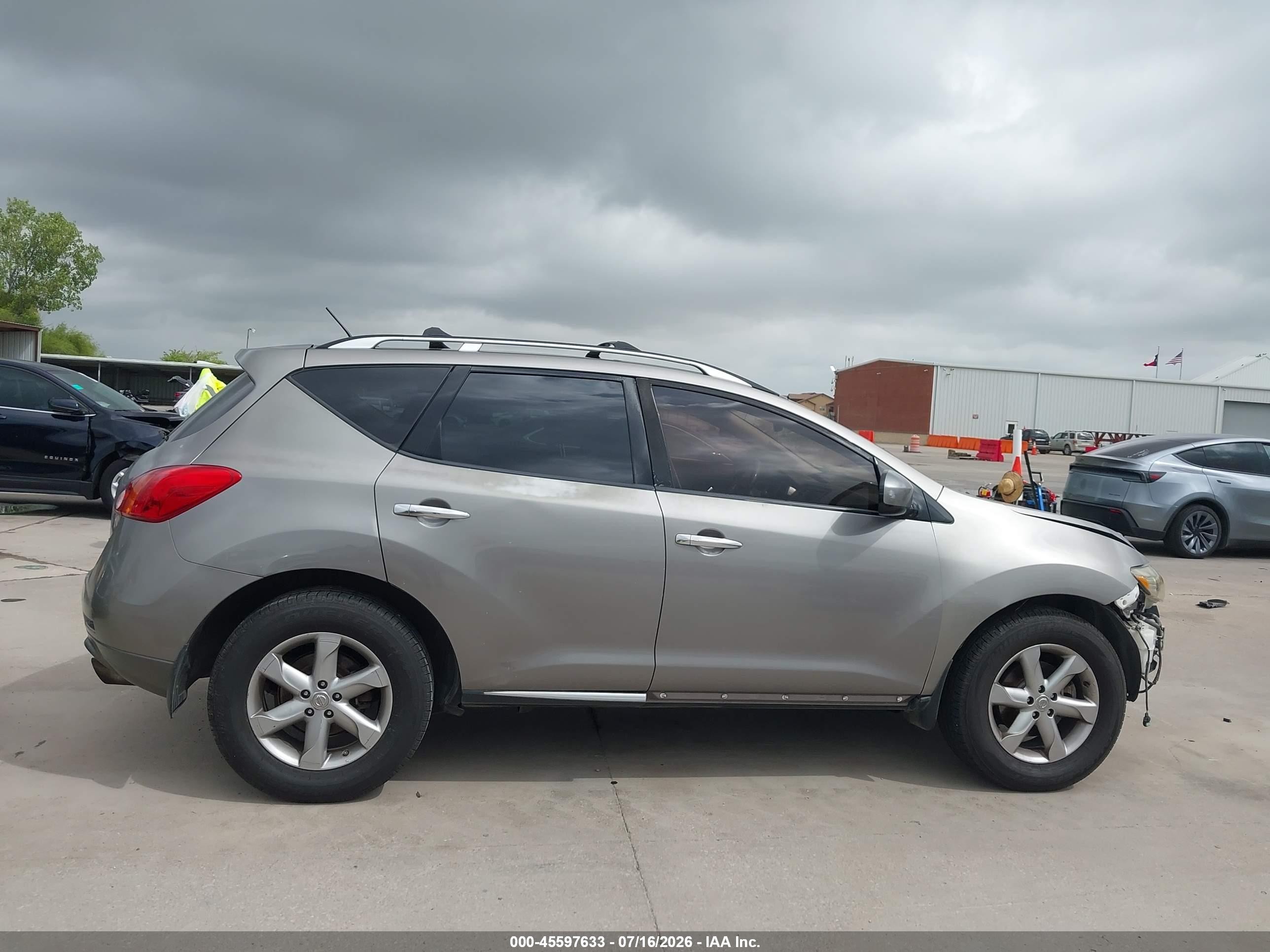 2009 Nissan Murano Sl Brown vin: JN8AZ18W49W208342