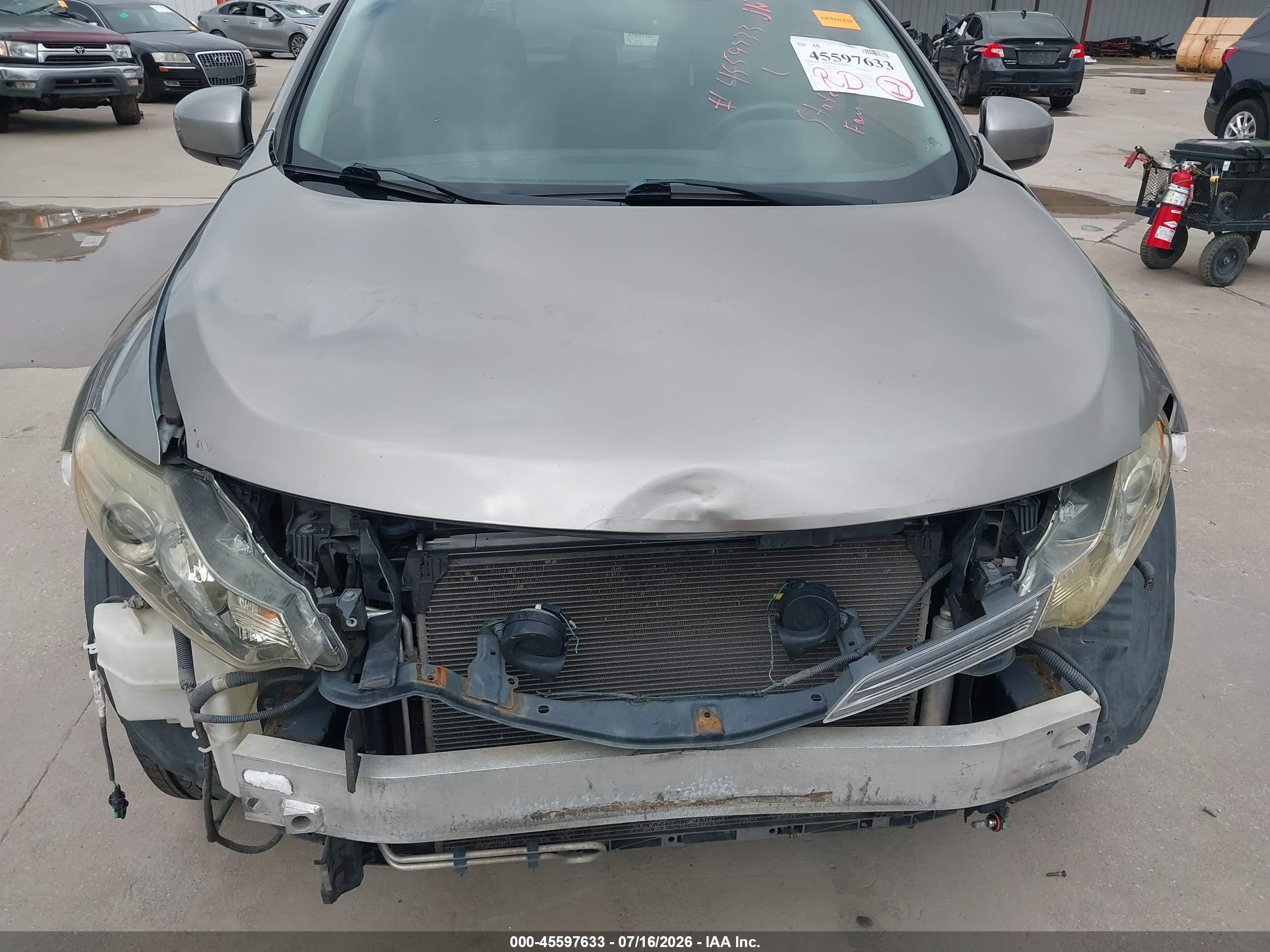 2009 Nissan Murano Sl Brown vin: JN8AZ18W49W208342