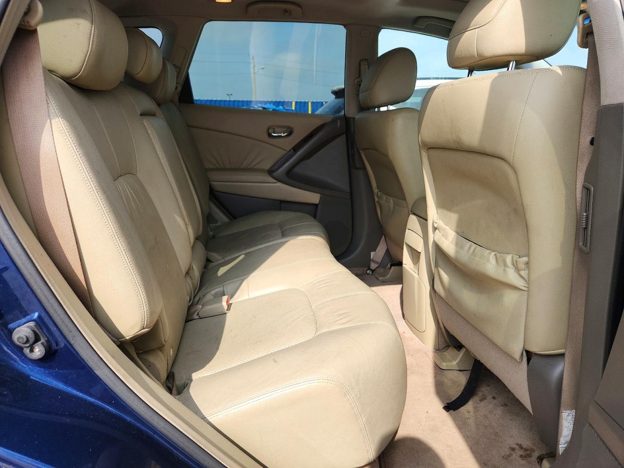 2009 Nissan Murano S Синий vin: JN8AZ18W59W110646