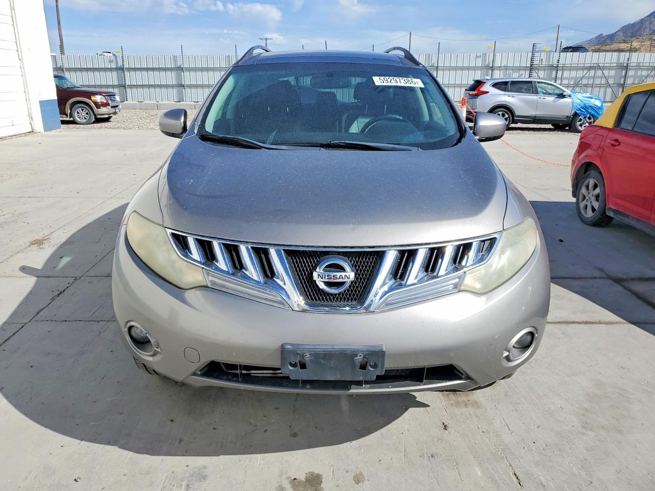 2009 Nissan Murano S Gray vin: JN8AZ18W59W113188