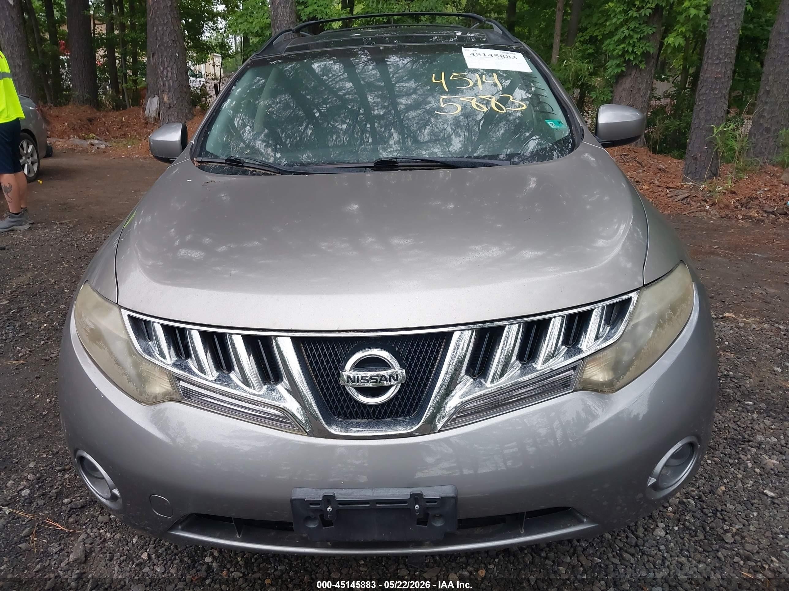 2009 Nissan Murano Le Gray vin: JN8AZ18W59W159748