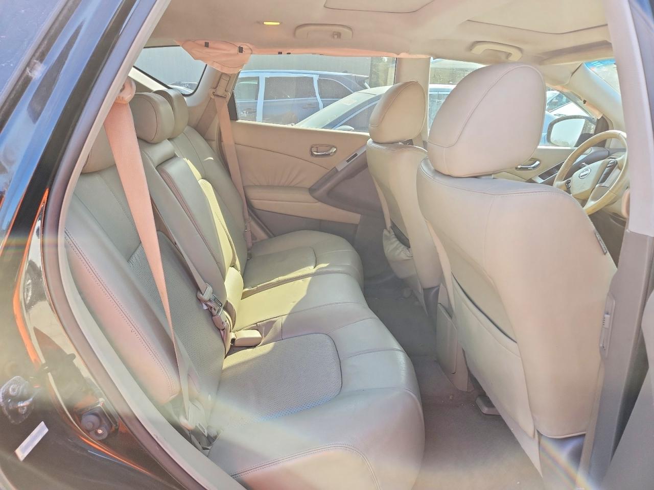 2009 Nissan Murano S Черный vin: JN8AZ18W69W120313