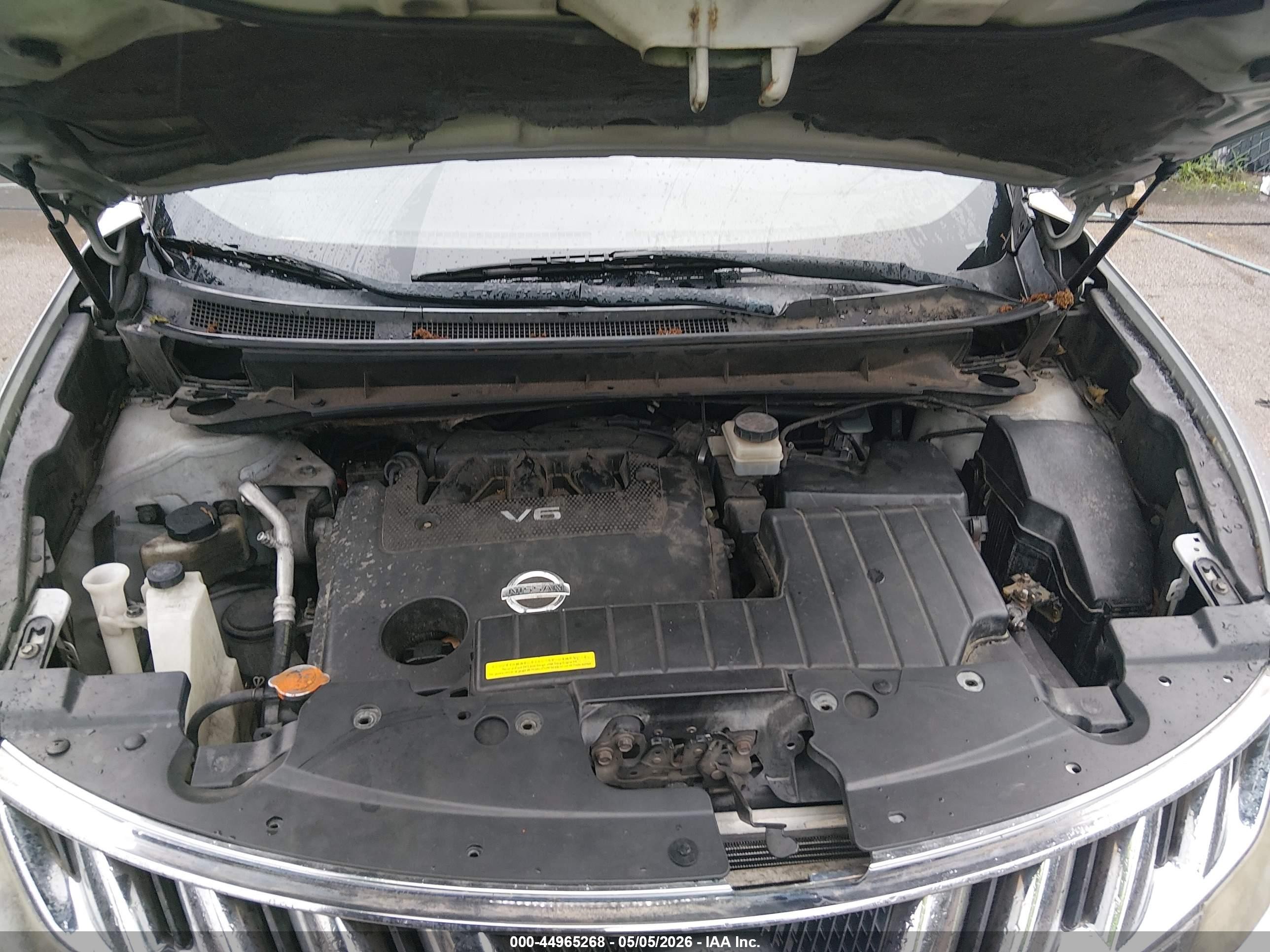 2009 Nissan Murano Sl Серебряный vin: JN8AZ18W69W132414