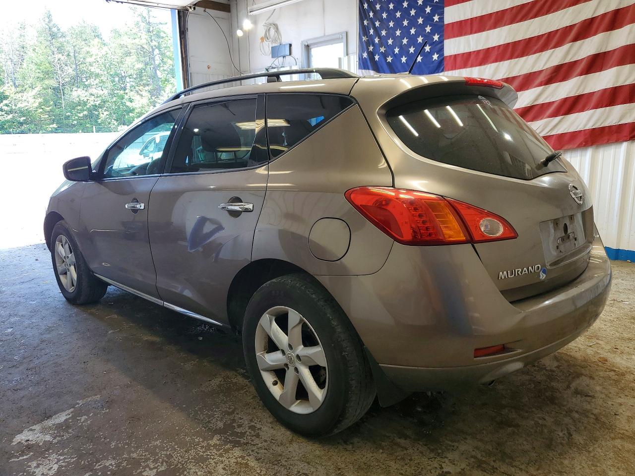 2009 Nissan Murano S Серый vin: JN8AZ18W69W133949