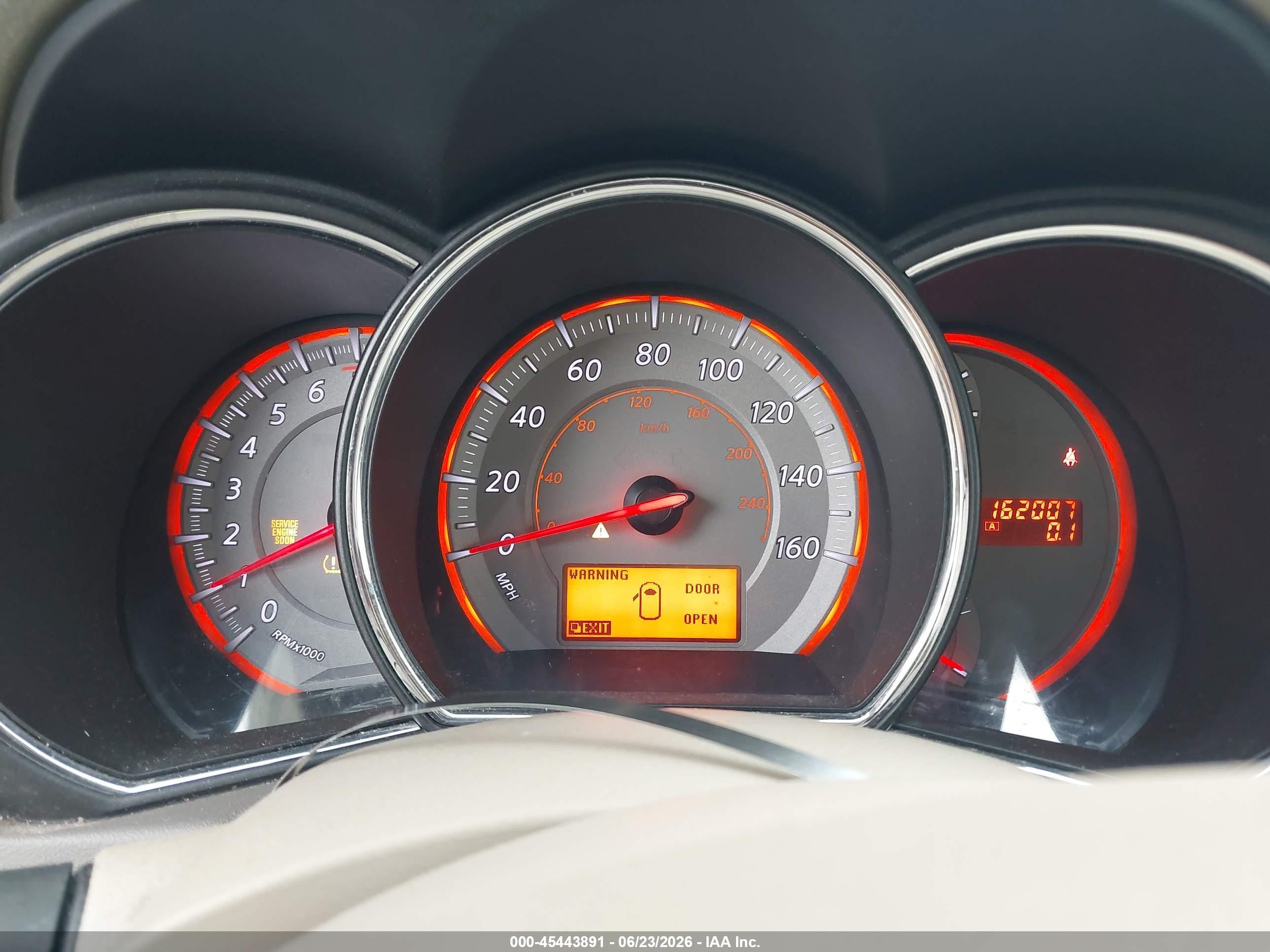 2009 Nissan Murano Sl Gray vin: JN8AZ18W69W152193